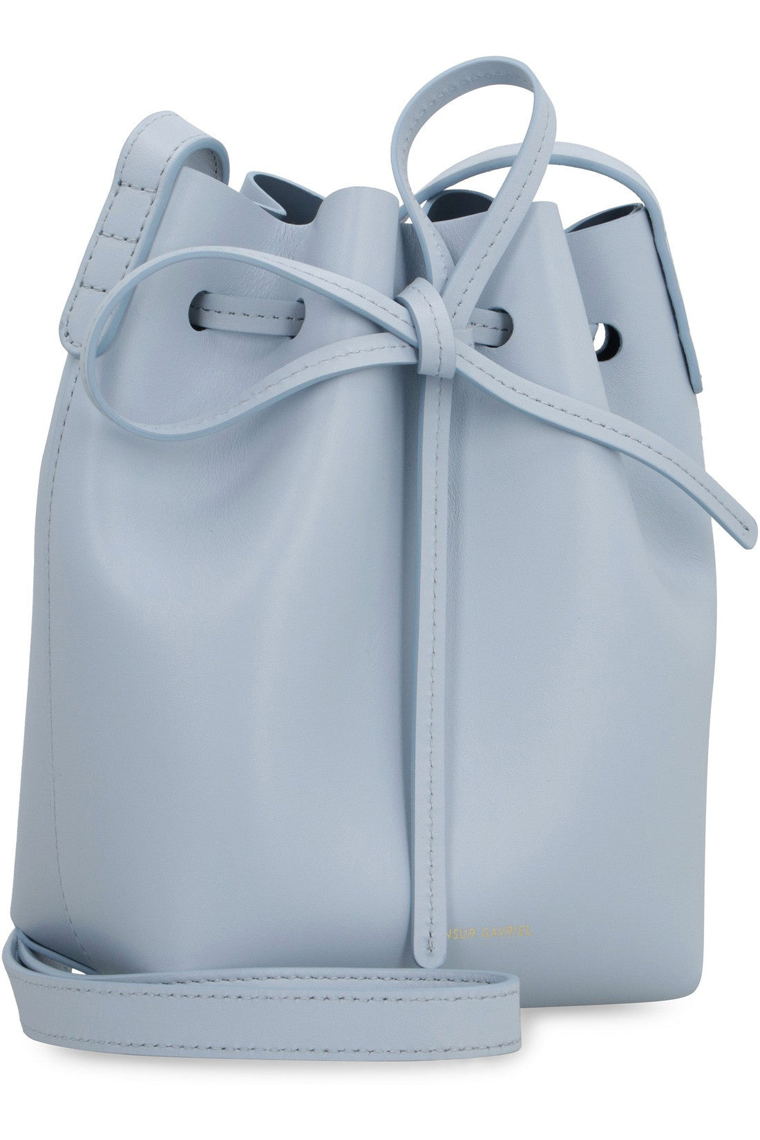 Mansur Gavriel-OUTLET-SALE-Bucket leather mini crossbody bag-ARCHIVIST