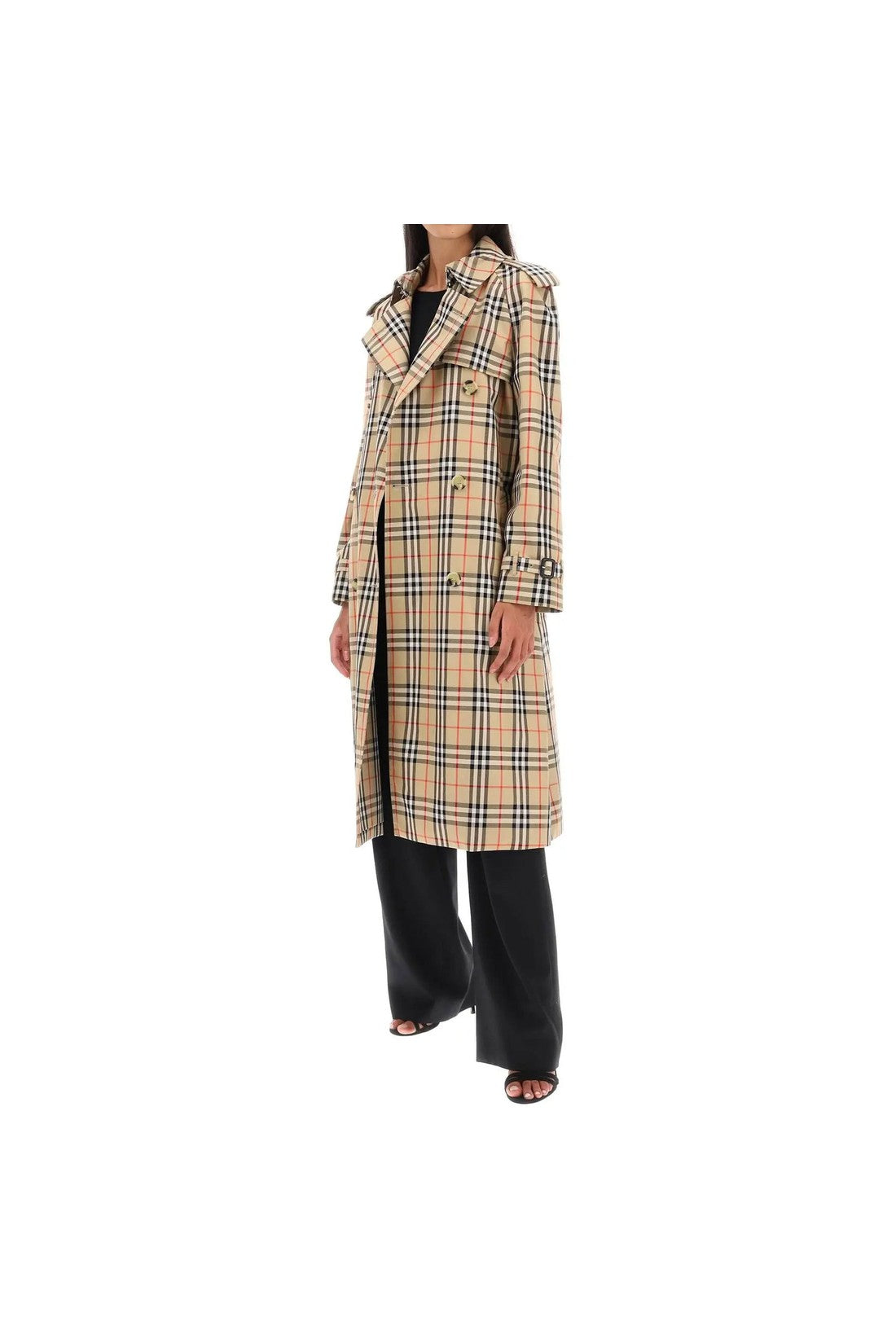 Burberry-OUTLET-SALE-Burberry Checked Trench-ARCHIVIST