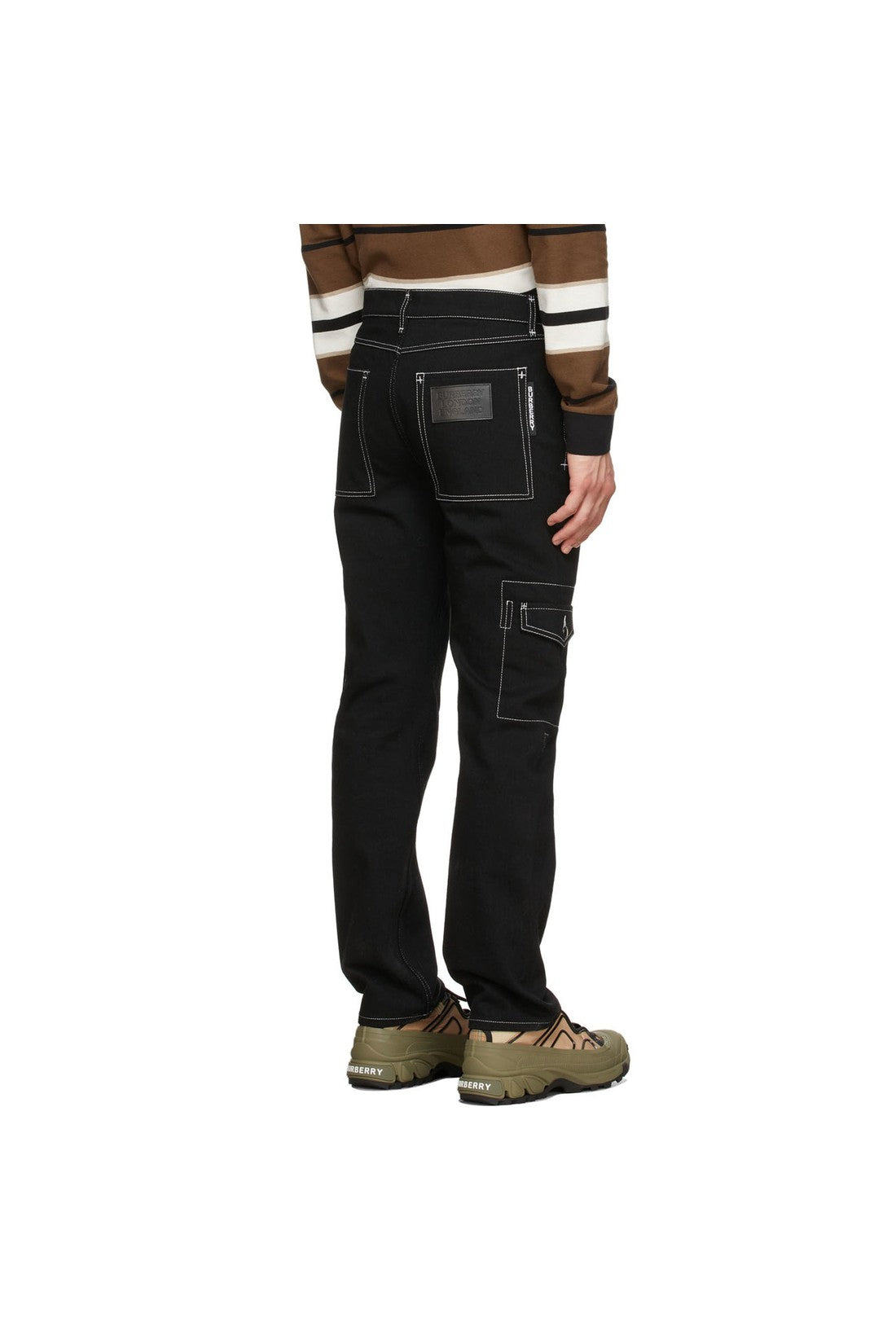 BURBERRY-OUTLET-SALE-Burberry Denim Cargo Pants-ARCHIVIST