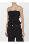 SAINT LAURENT-OUTLET-SALE-Bustier in crêpe jersey-ARCHIVIST