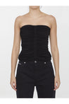 SAINT LAURENT-OUTLET-SALE-Bustier in crêpe jersey-ARCHIVIST