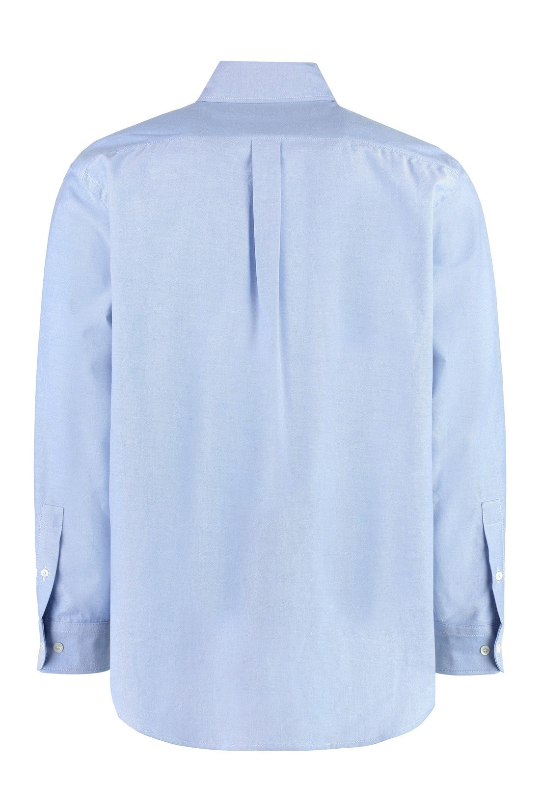Palm Angels-OUTLET-SALE-Button-down collar cotton shirt-ARCHIVIST