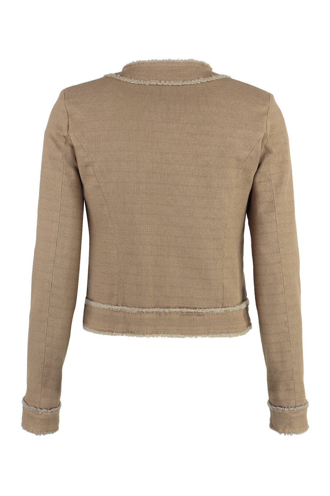 Piralo-OUTLET-SALE-Button-front cotton jacket-ARCHIVIST