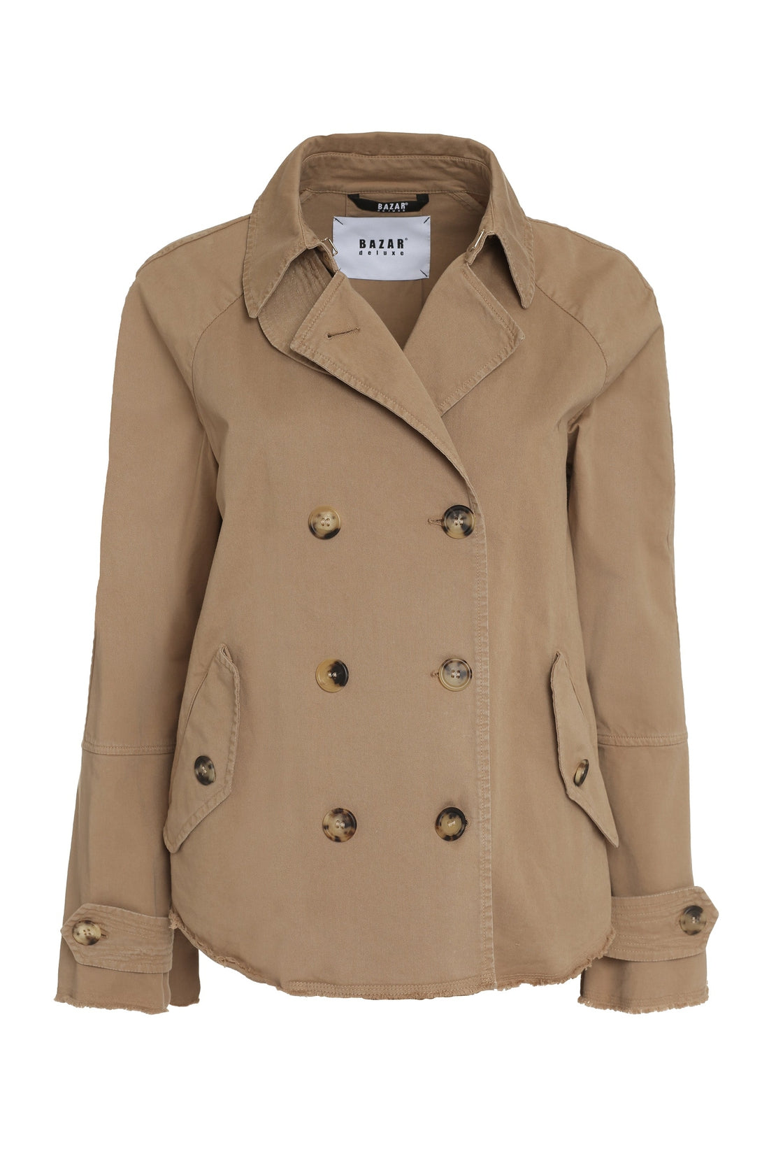 Piralo-OUTLET-SALE-Button-front cotton jacket-ARCHIVIST