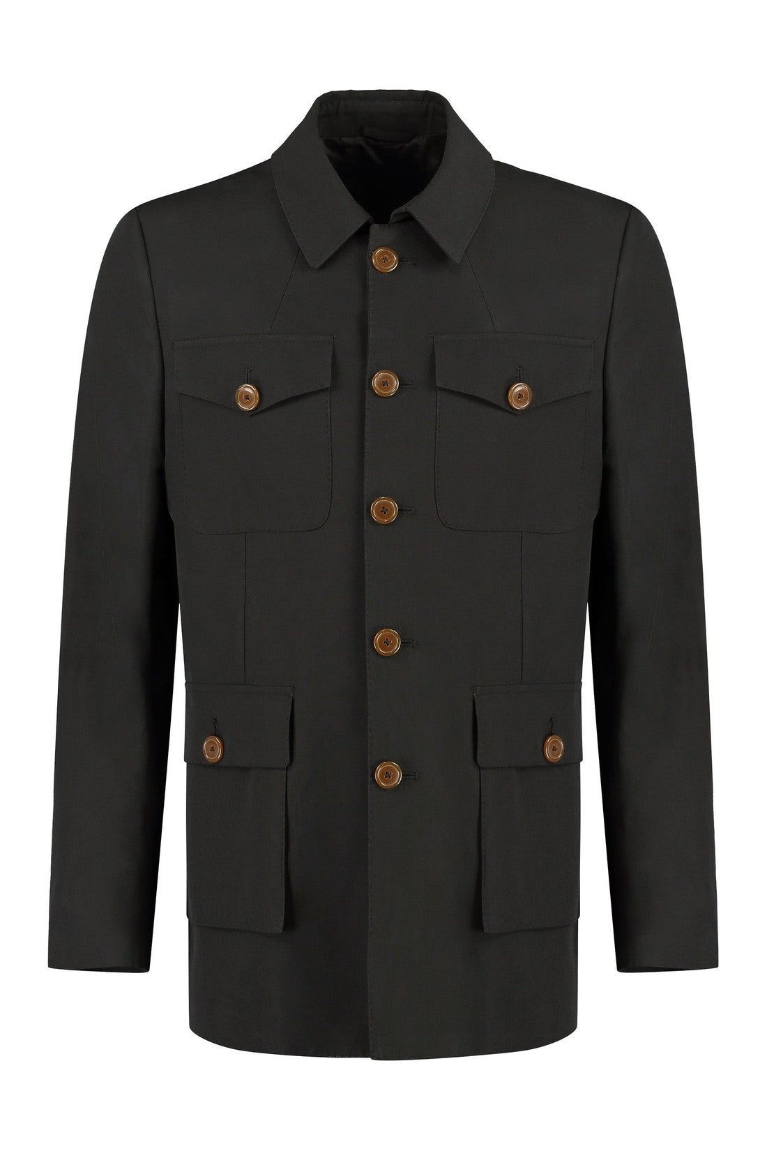 Vivienne Westwood-OUTLET-SALE-Button-front cotton jacket-ARCHIVIST
