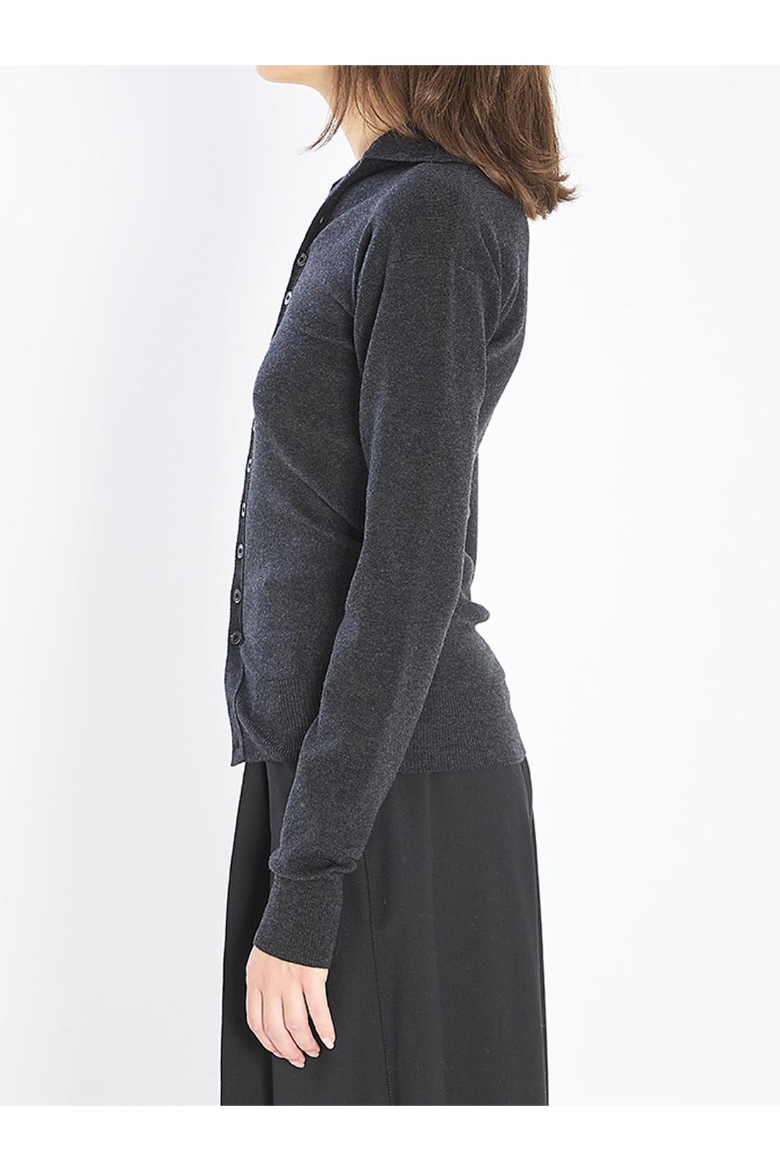 Lemaire-OUTLET-SALE-Buttoned fitted cardigan-ARCHIVIST