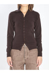 Lemaire-OUTLET-SALE-Buttoned fitted cardigan-ARCHIVIST