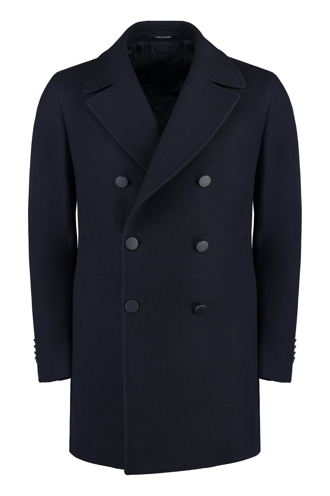Tagliatore-OUTLET-SALE-C-Stephan Wool blend double-breasted coat-ARCHIVIST