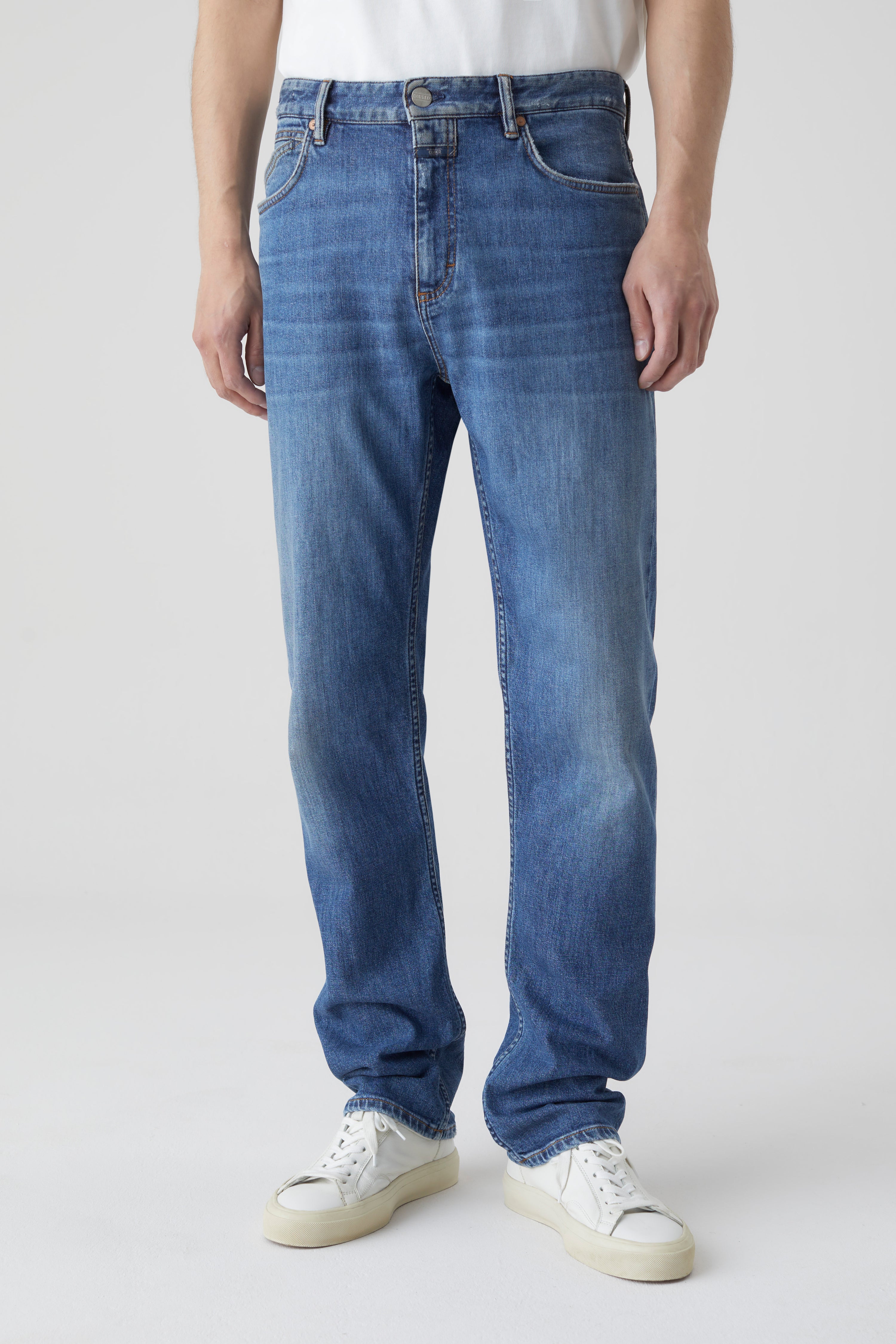 STYLE NAME BOGUS STRAIGHT JEANS