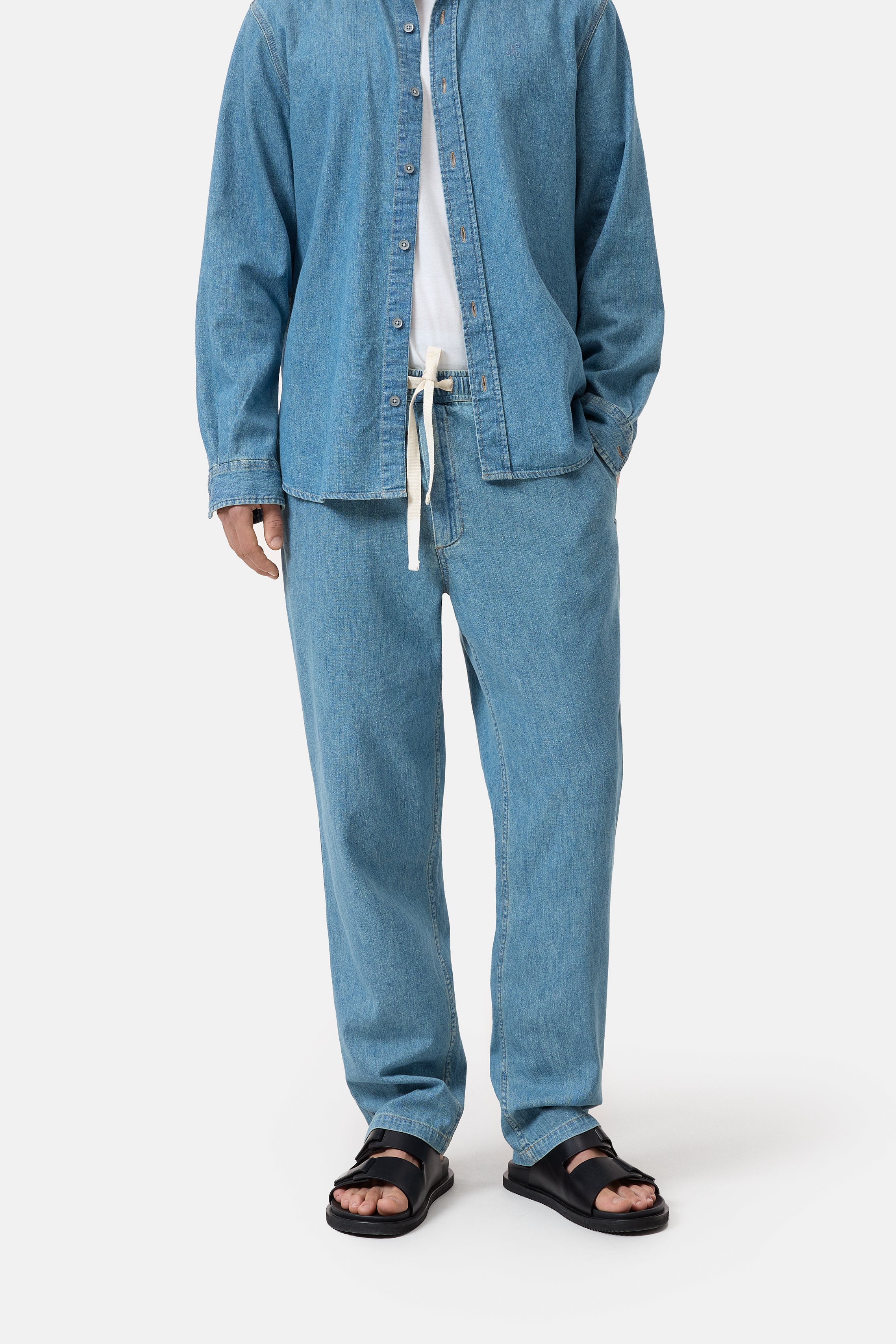 DRAWSTRING PANT-Jeans-Closed-XS-LIGHT BLUE-32-ARCHIVIST