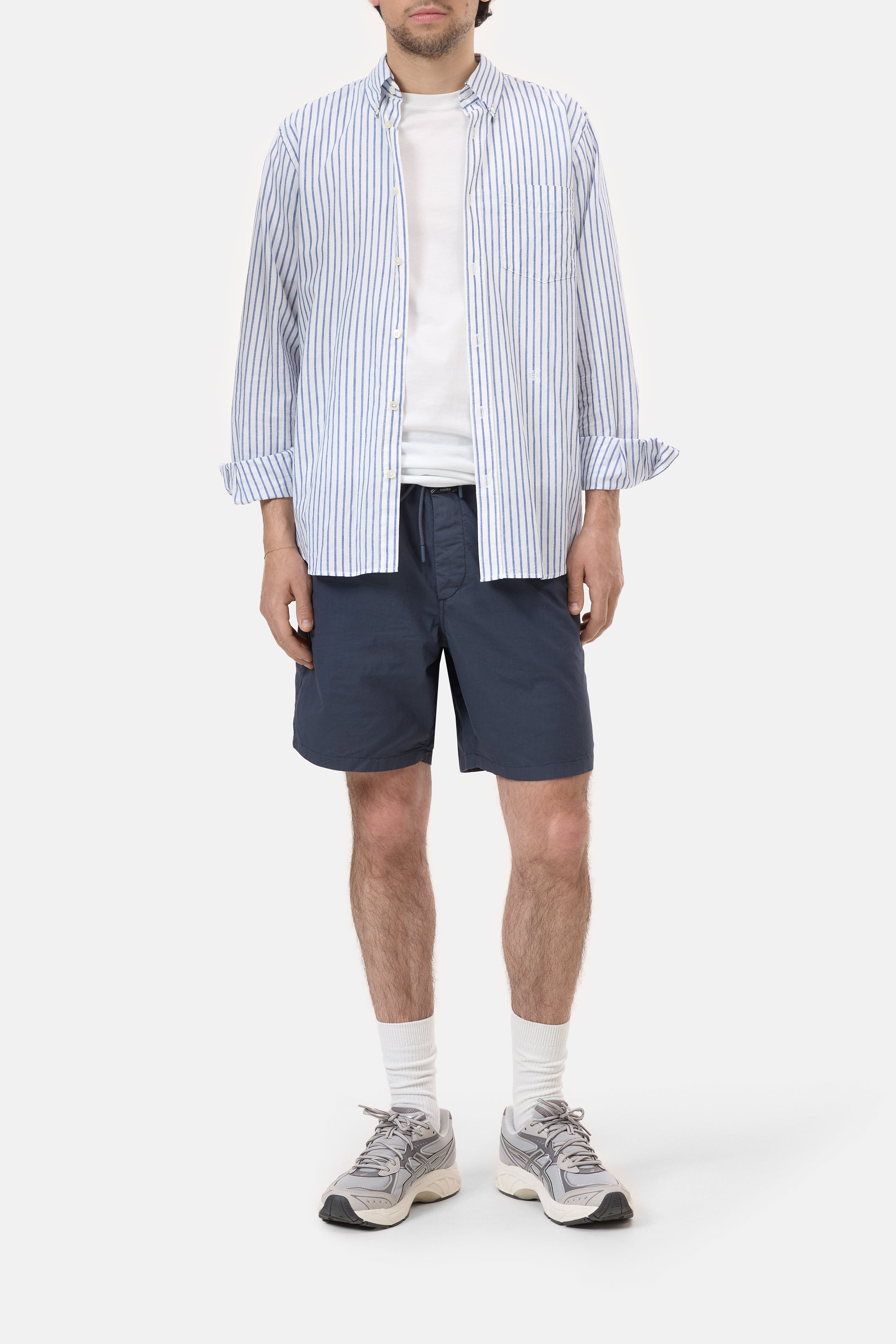 DRAWSTRING SHORTS-Hosen-Closed-XS-SMOKEY BLUE-ARCHIVIST