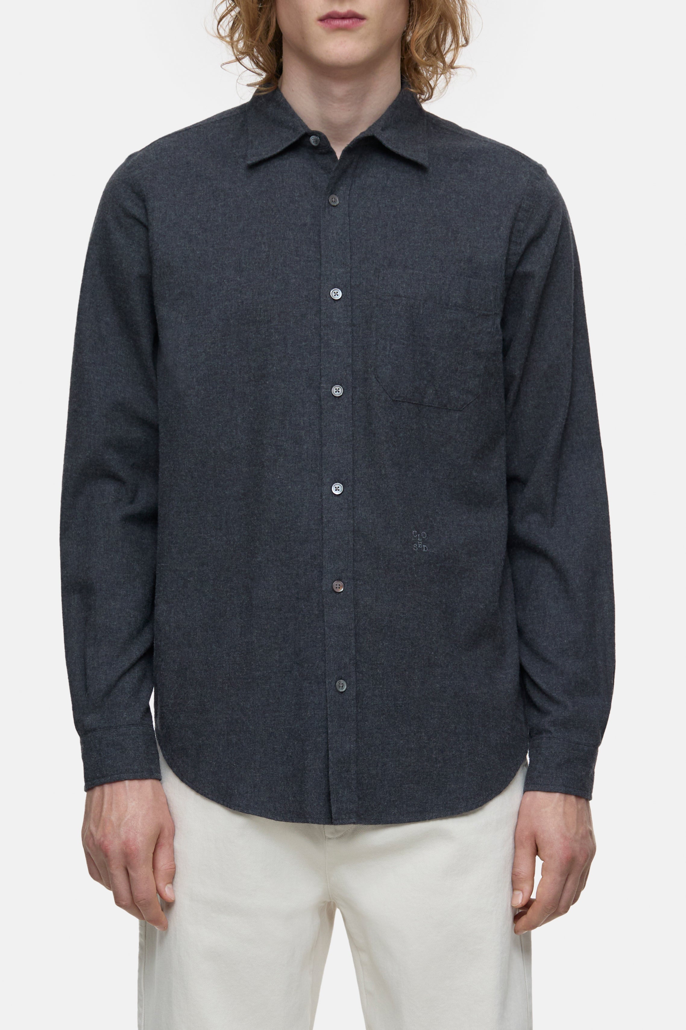 Closed-BASIC SHIRT-Hemden & Blusen-Black-Deal-Outlet-by-ARCHIVIST