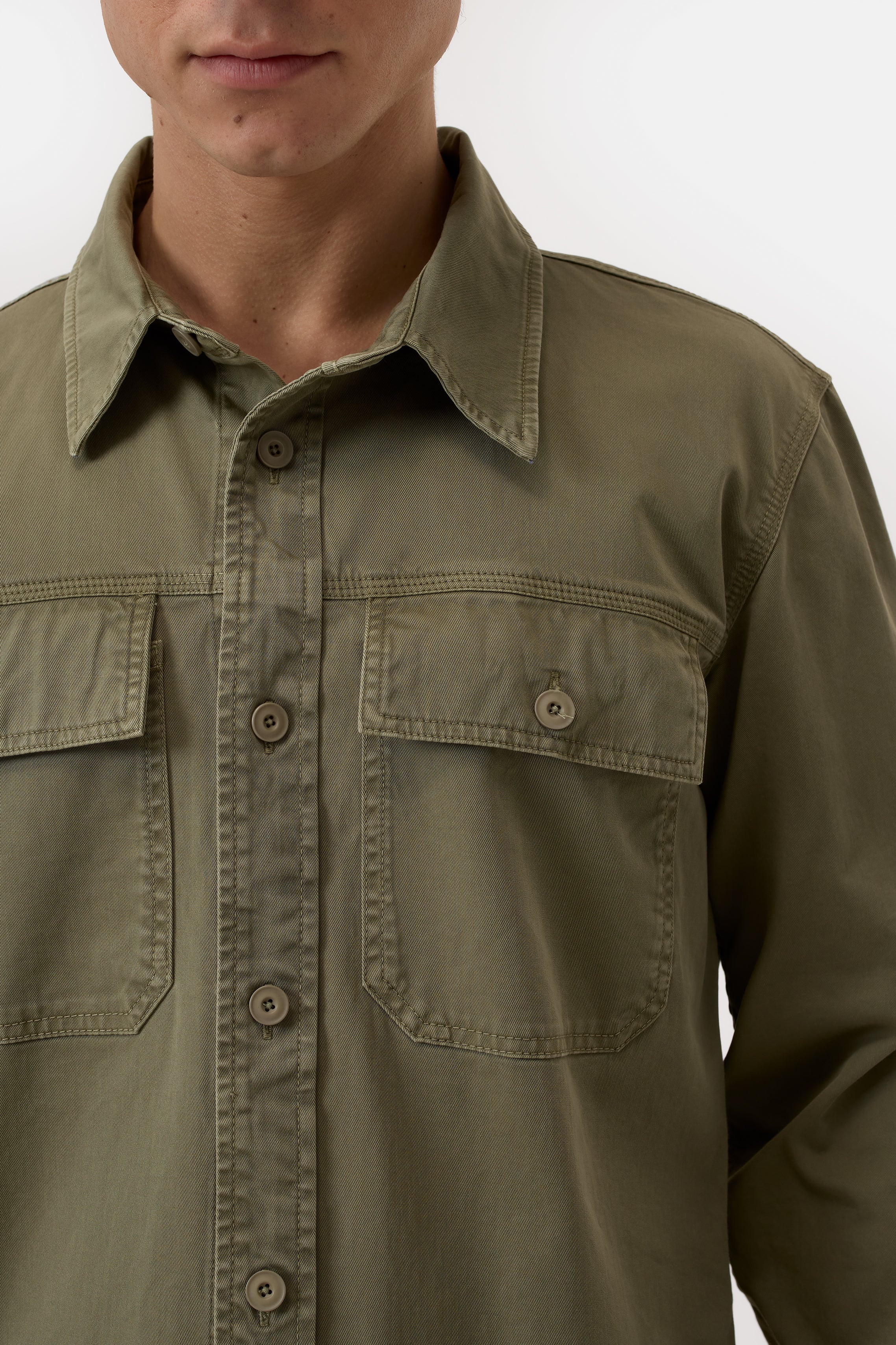 MILITARY SHIRT-Shirts-Closed-ARCHIVIST