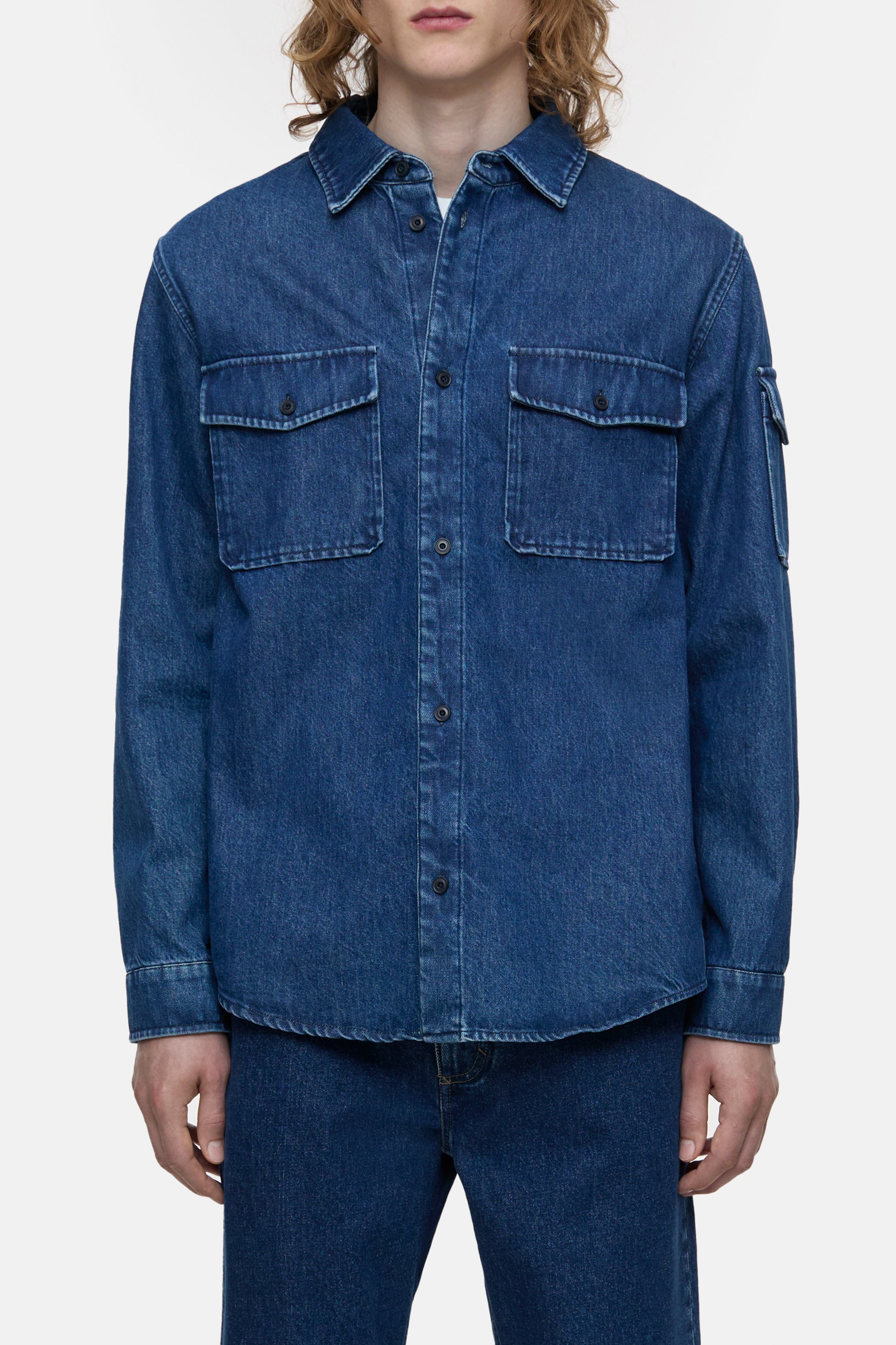 Closed-ARMY SHIRT-Hemden & Blusen-Black-Deal-Outlet-by-ARCHIVIST