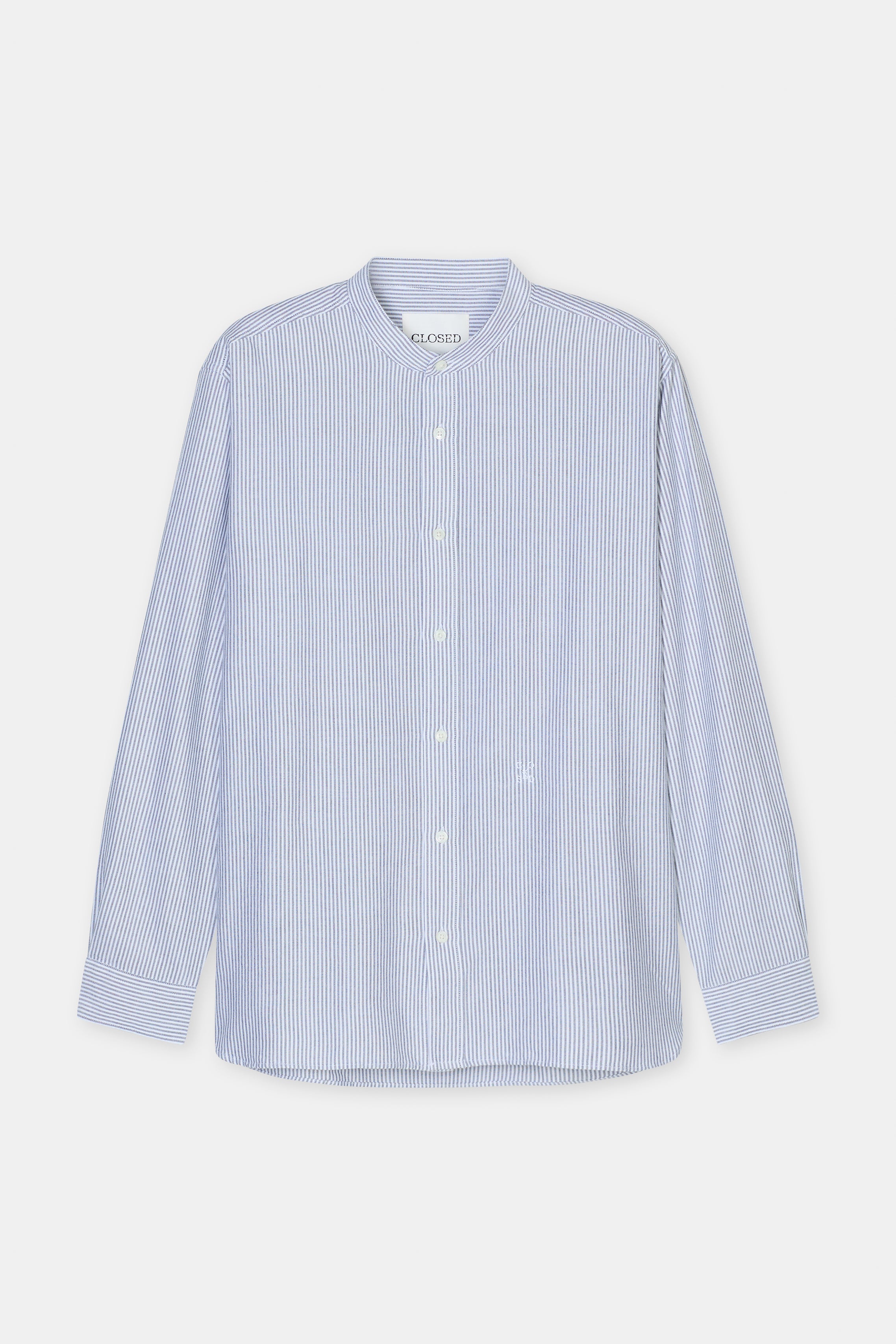 COLLARLESS SHIRT