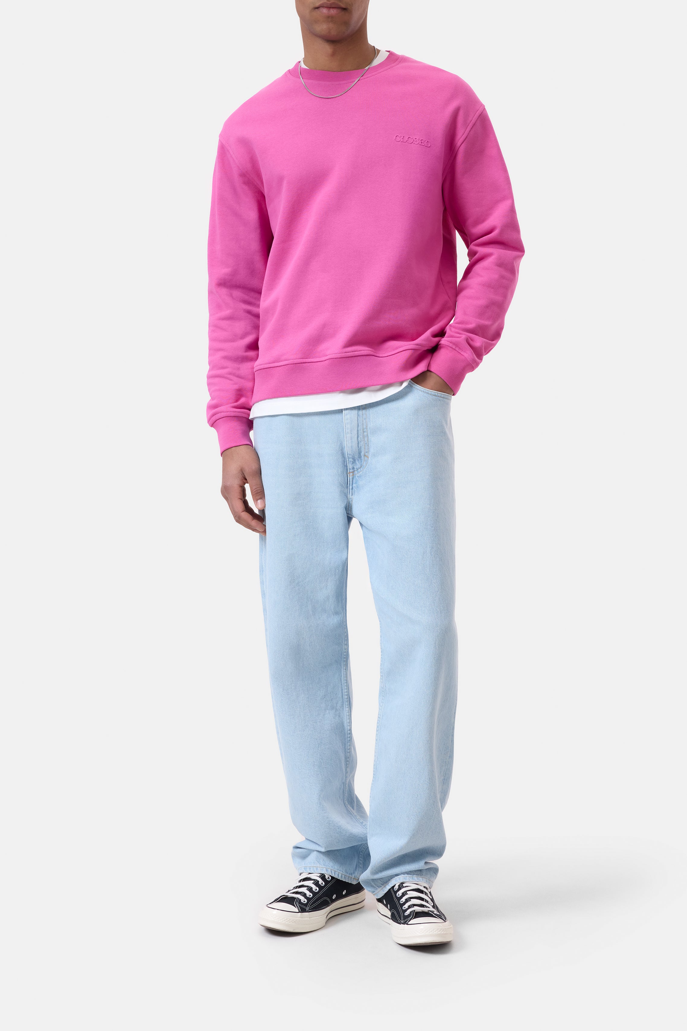 LOGO CREWNECK SWEAT-Hemden & Blusen-Closed-ARCHIVIST