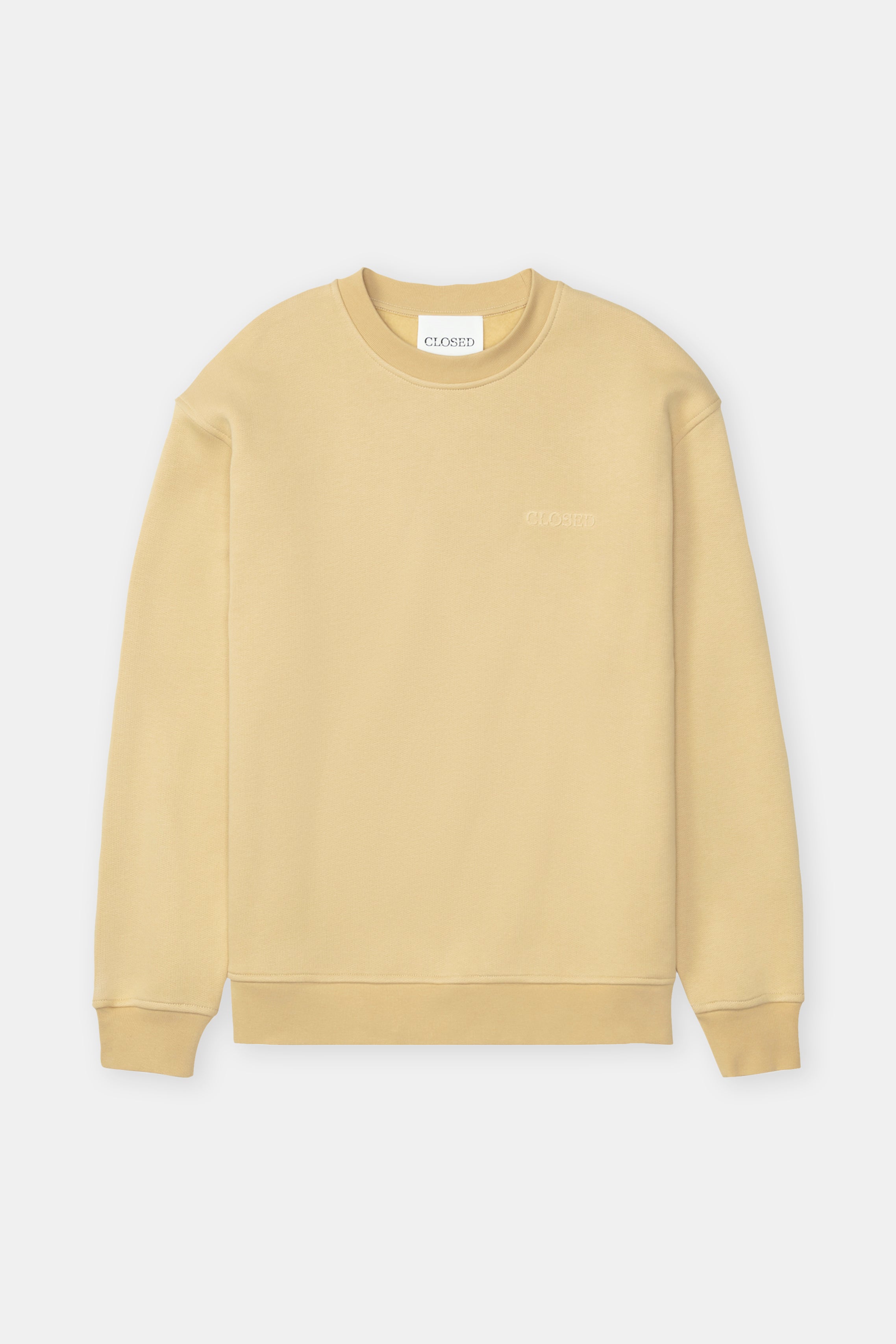 Closed-LOGO CREWNECK SWEAT-Shirts-Black-Deal-Outlet-by-ARCHIVIST