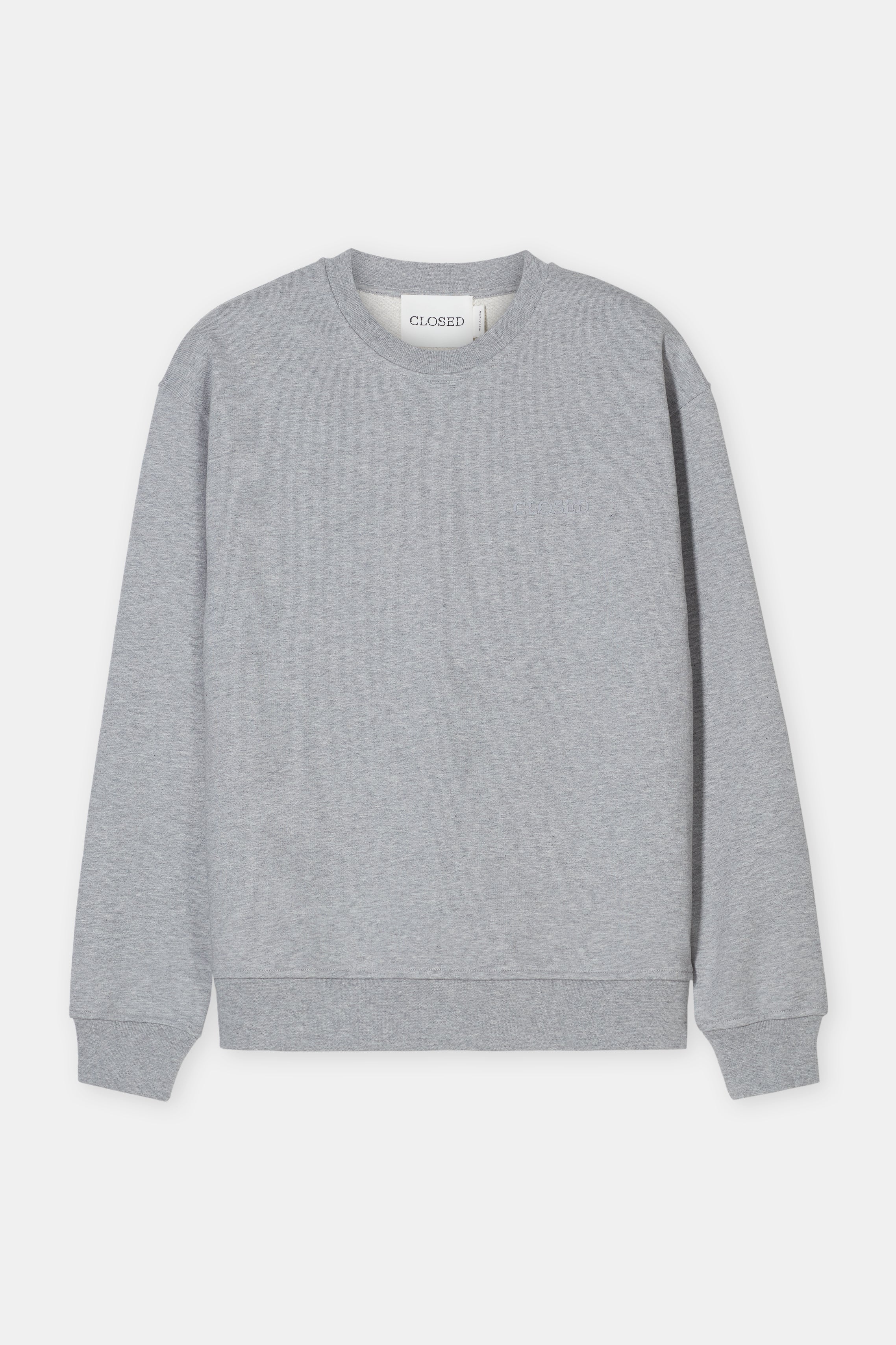 Closed-LOGO CREWNECK SWEAT-Shirts-Black-Deal-Outlet-by-ARCHIVIST