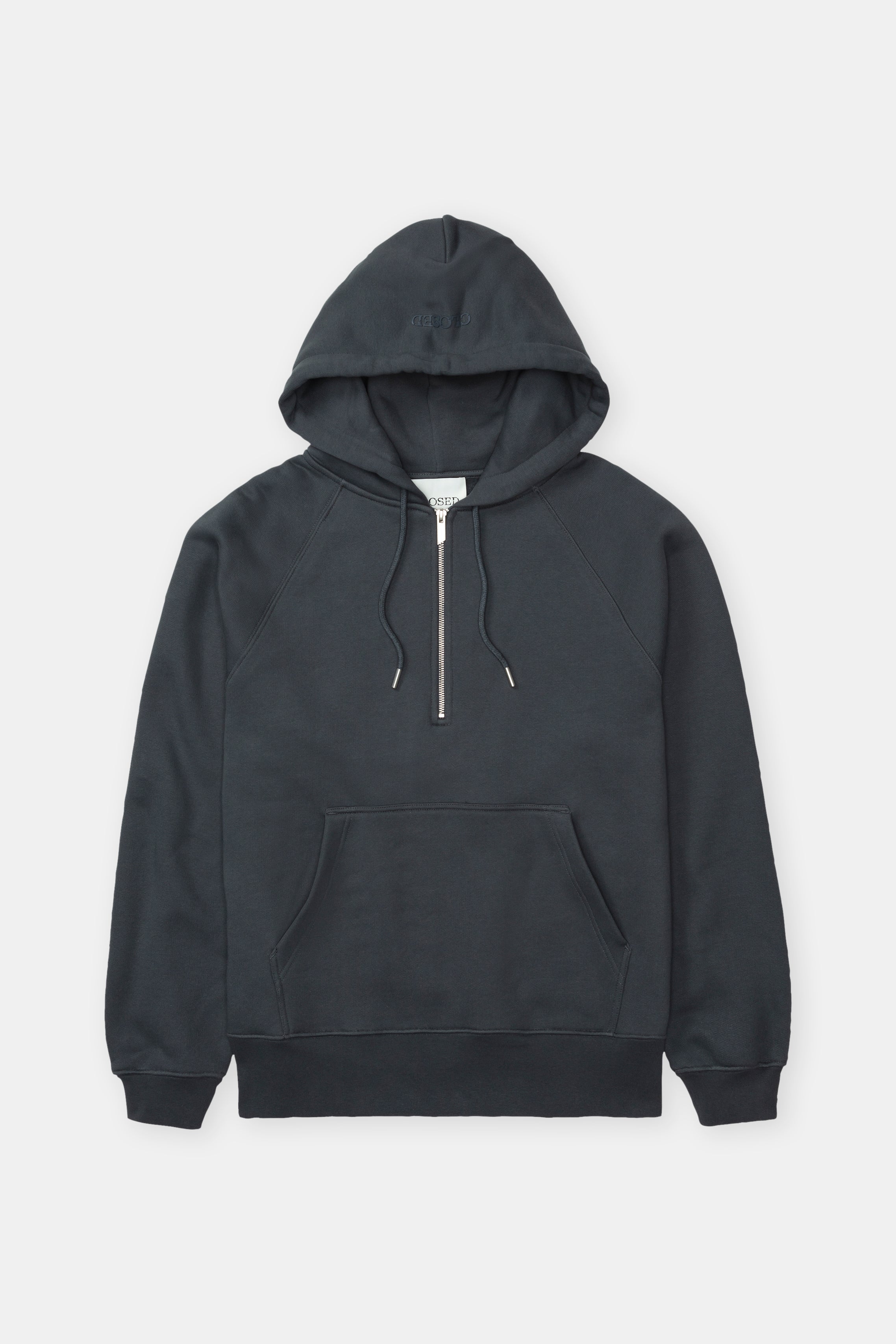 Closed-HALF-ZIP HOODIE-Shirts-Black-Deal-Outlet-by-ARCHIVIST