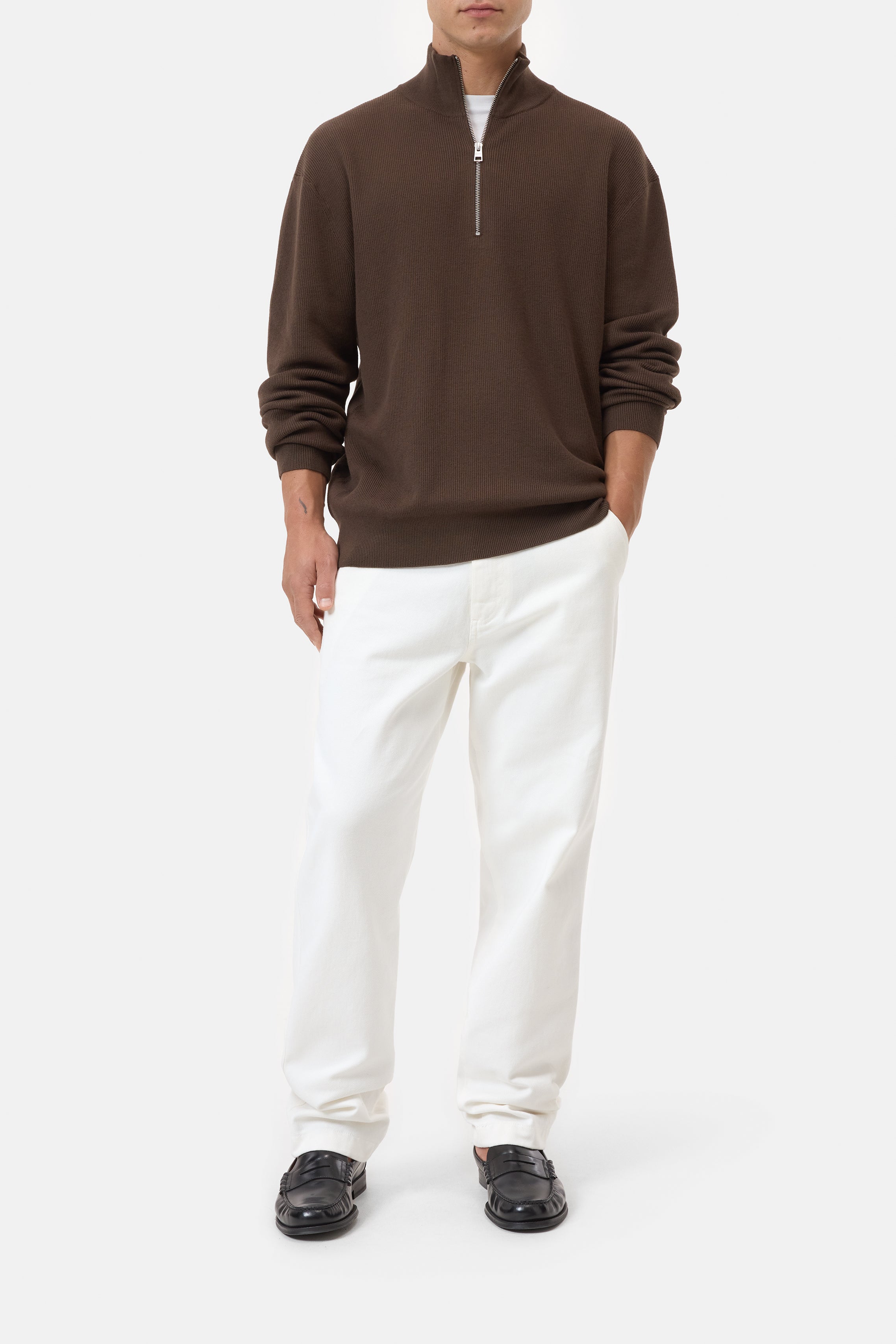 HALF ZIP JUMPER