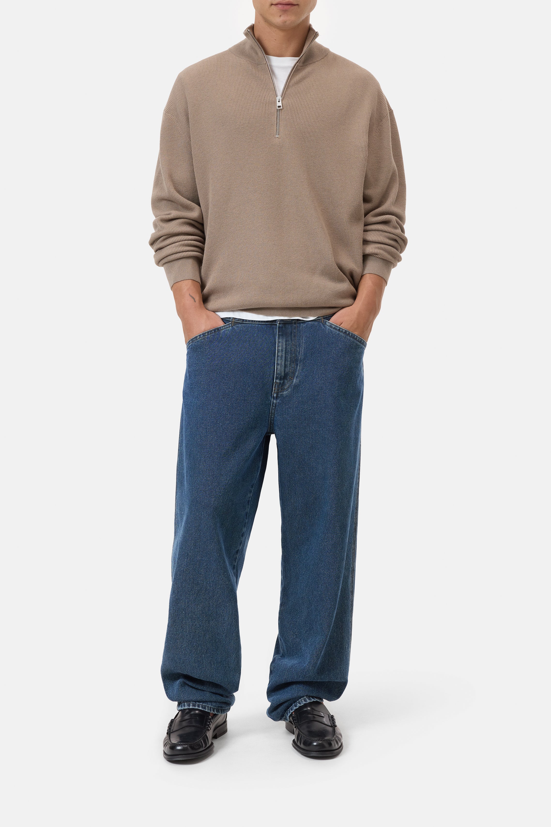 HALF ZIP JUMPER