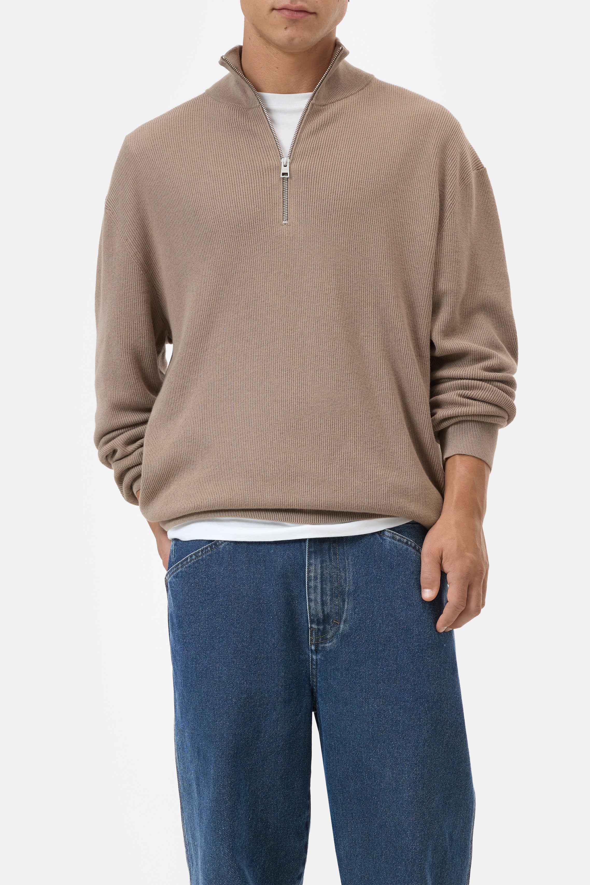 HALF ZIP JUMPER