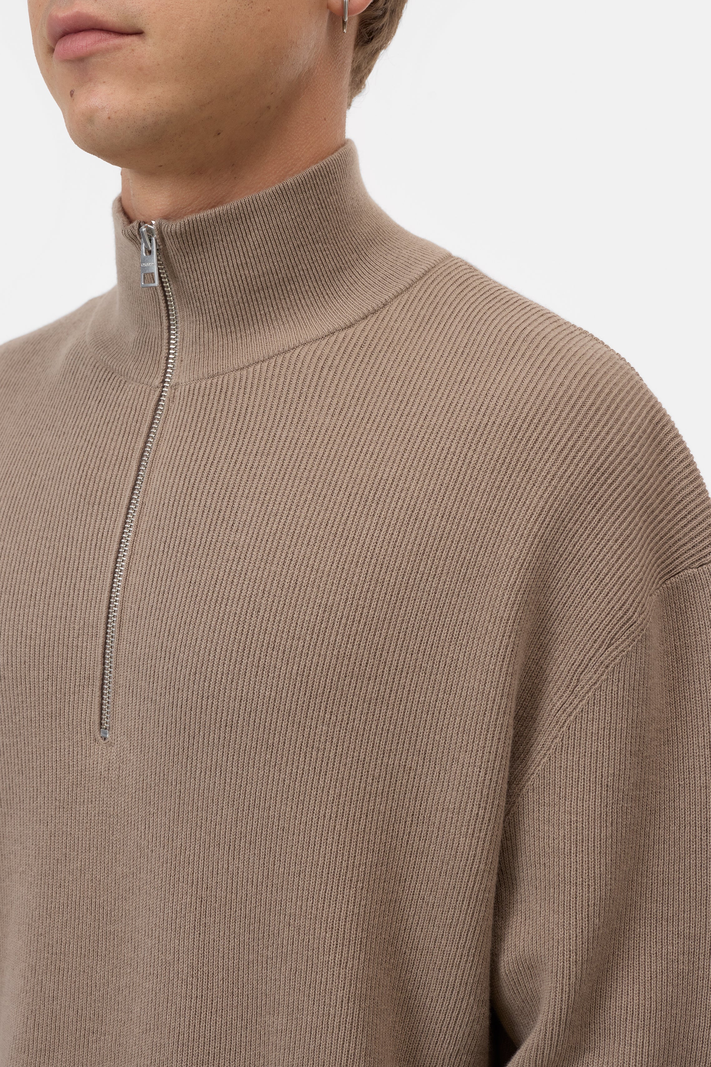 HALF ZIP JUMPER