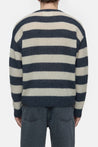 Closed-STRIPED CREW NECK-Strick & Pullover-Black-Deal-Outlet-by-ARCHIVIST