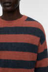 Closed-STRIPED CREW NECK-Strick & Pullover-Black-Deal-Outlet-by-ARCHIVIST