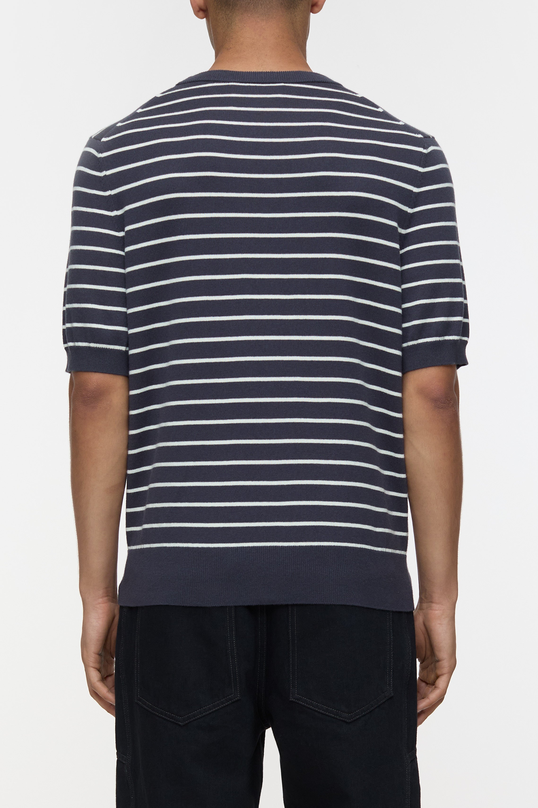 Closed-SHORT SLEEVE KNIT-Strick & Pullover-Black-Deal-Outlet-by-ARCHIVIST