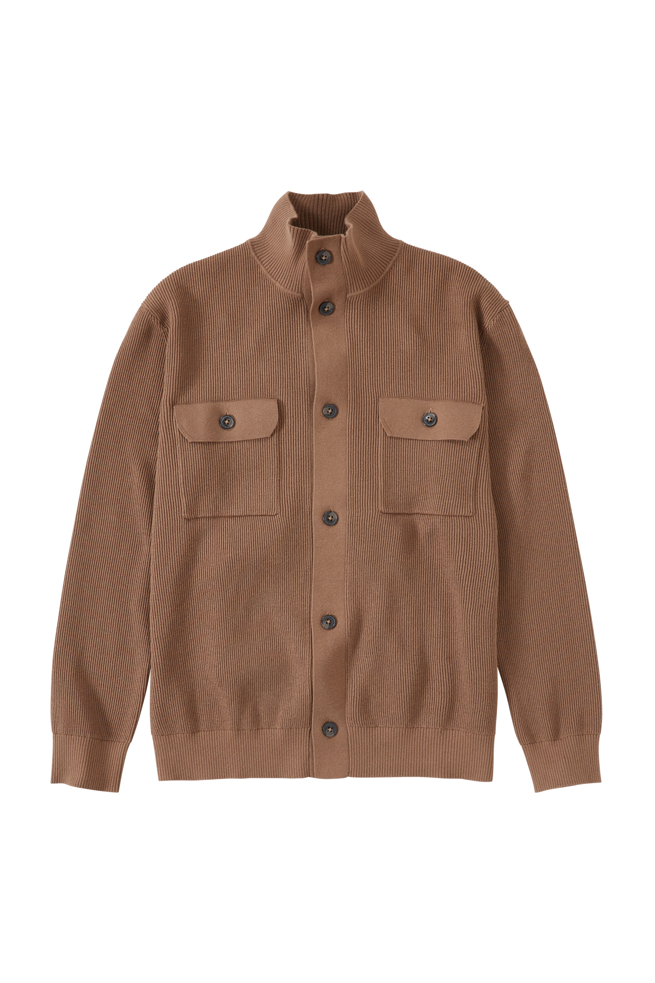 CARDIGAN LONG SLEEVES-Strick & Pullover-Closed-ARCHIVIST