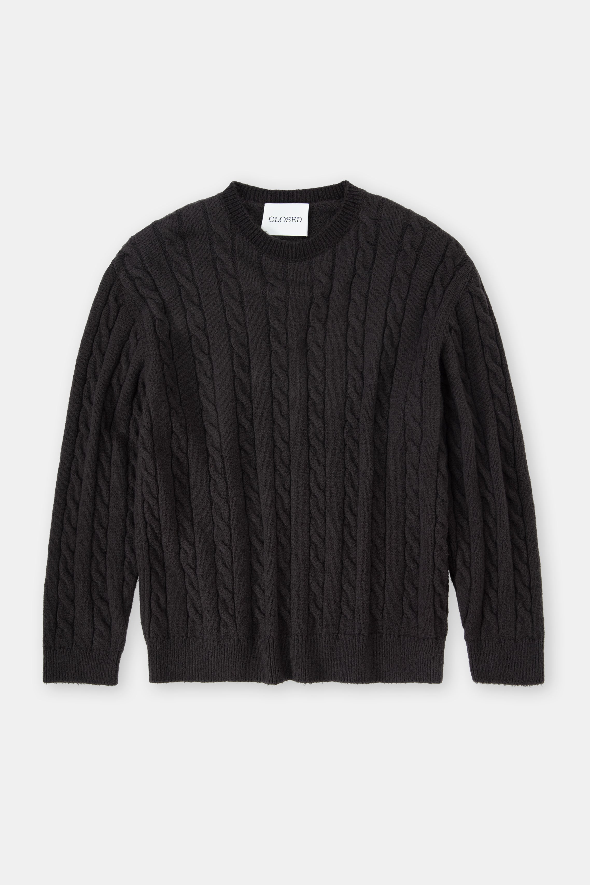 Closed-CABLE KNIT-Strick & Pullover-Black-Deal-Outlet-by-ARCHIVIST