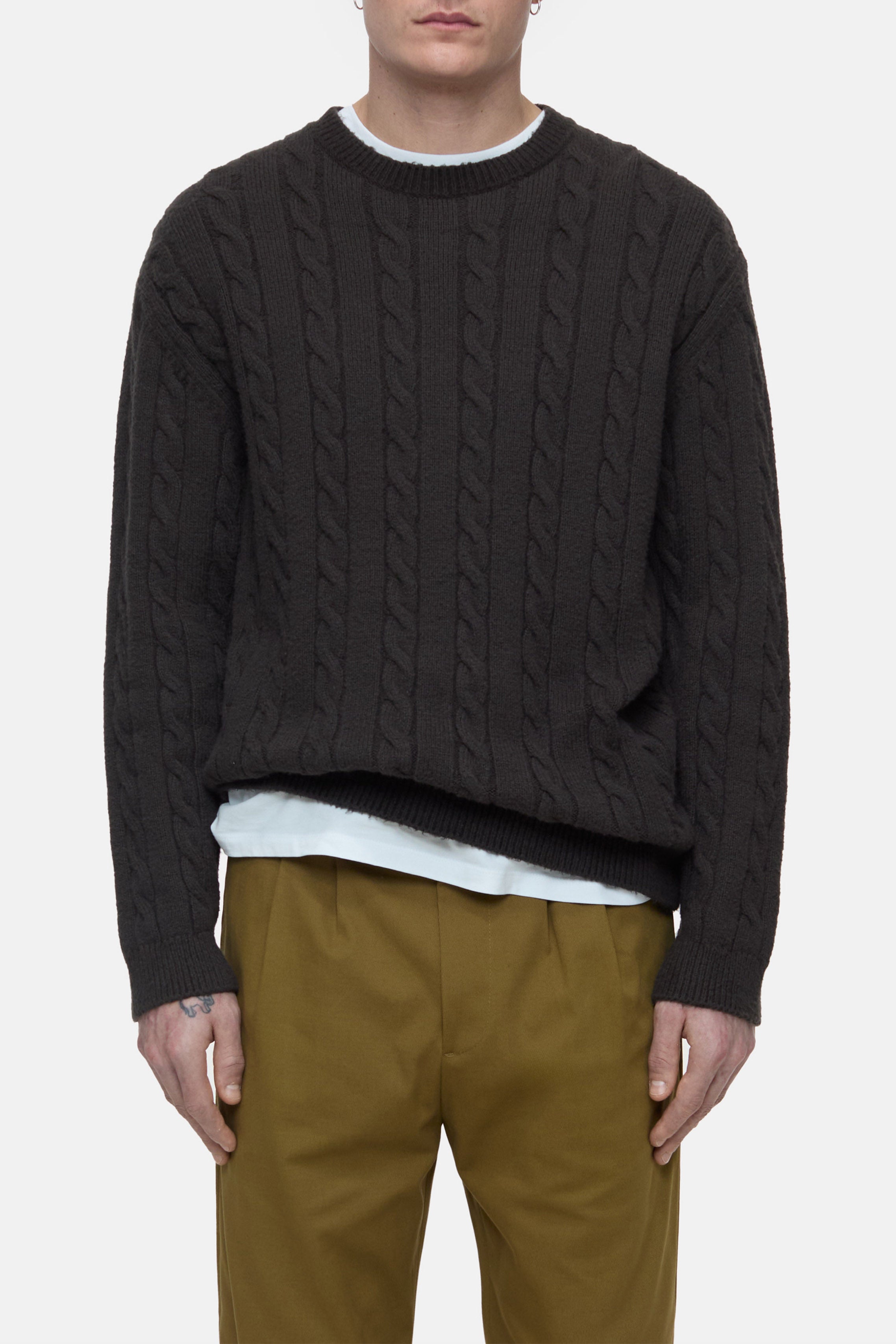 Closed-CABLE KNIT-Strick & Pullover-Black-Deal-Outlet-by-ARCHIVIST