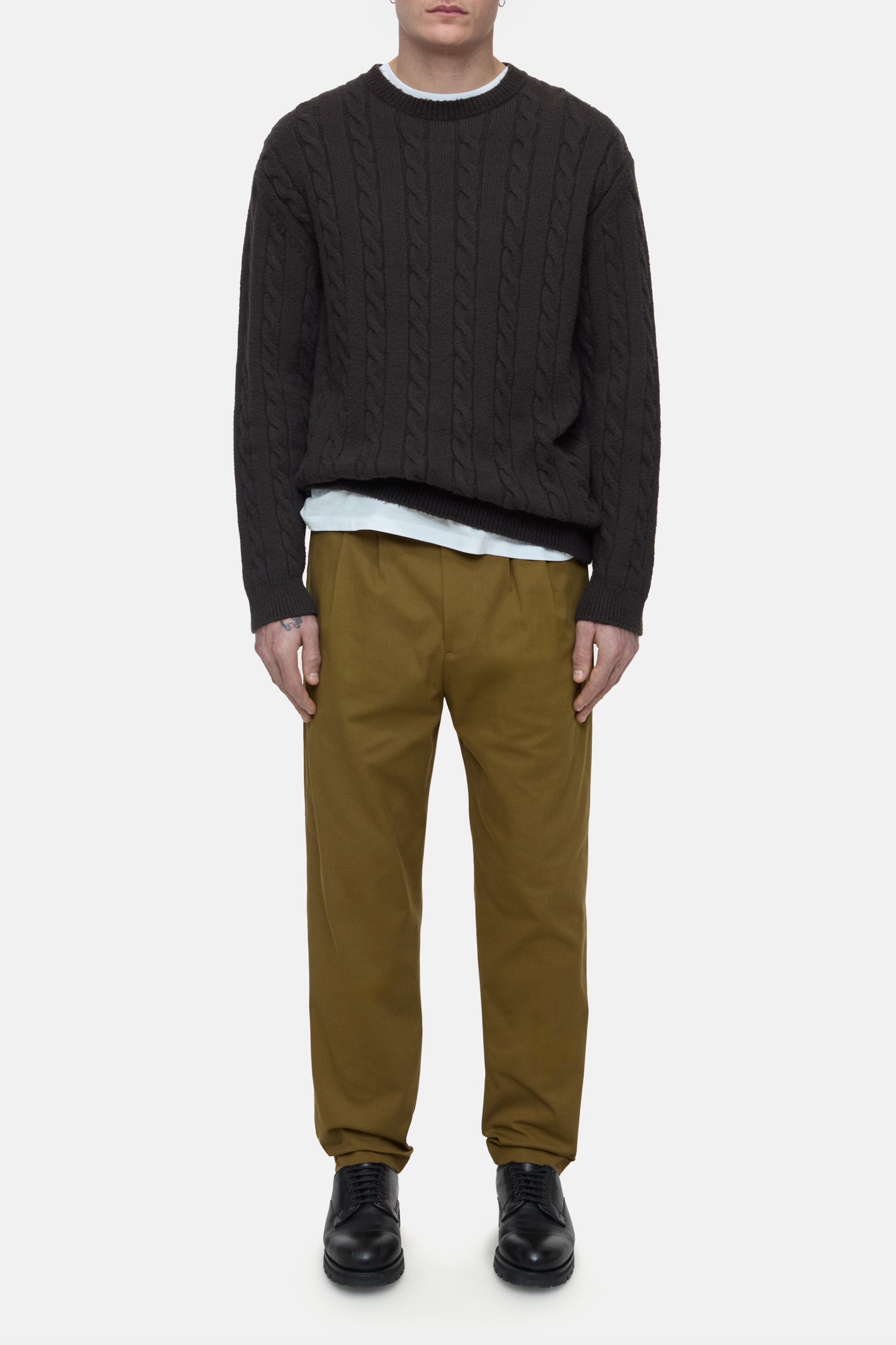 Closed-CABLE KNIT-Strick & Pullover-Black-Deal-Outlet-by-ARCHIVIST