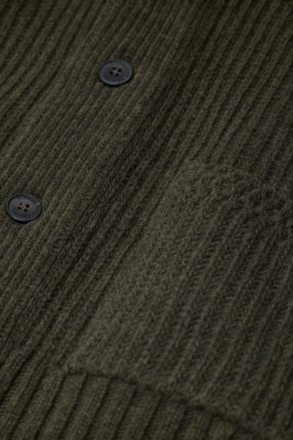 Scarf collar cardigan