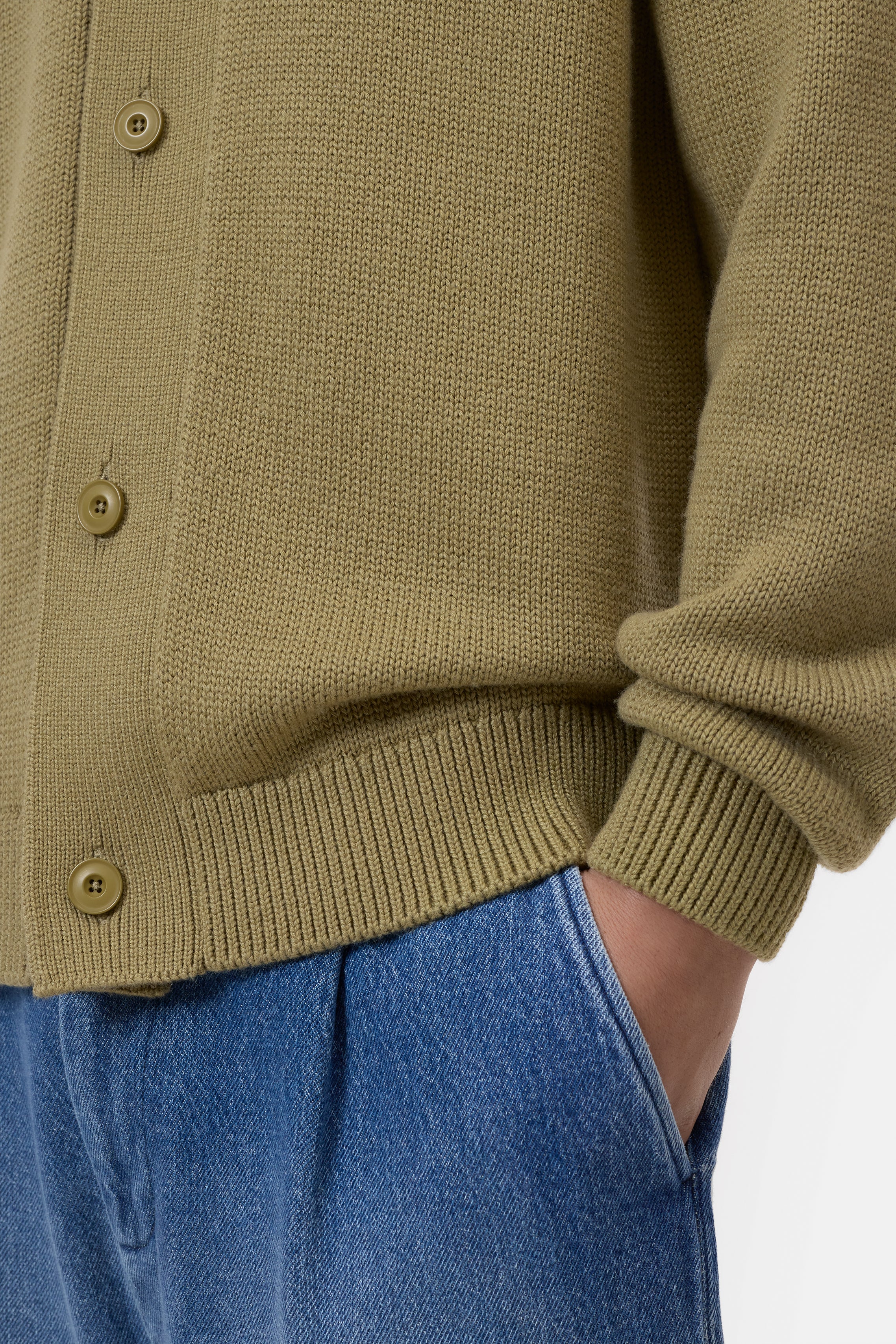 KNITTED BUTTON DOWN POLO-Strick & Pullover-Closed-ARCHIVIST