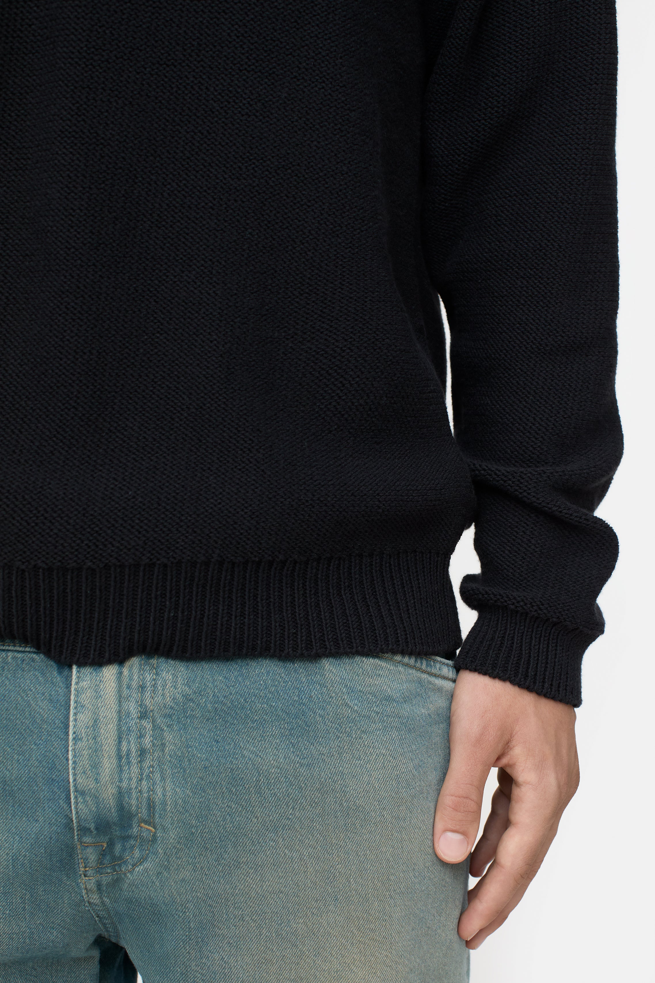 KNITTED POLO-Strick & Pullover-Closed-ARCHIVIST
