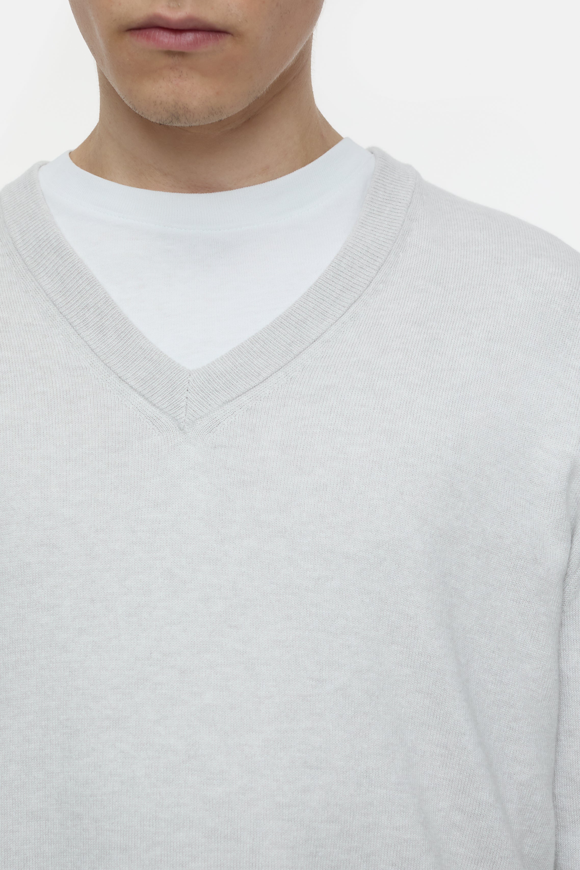 BASIC V-NECK-Strick & Pullover-Closed-ARCHIVIST