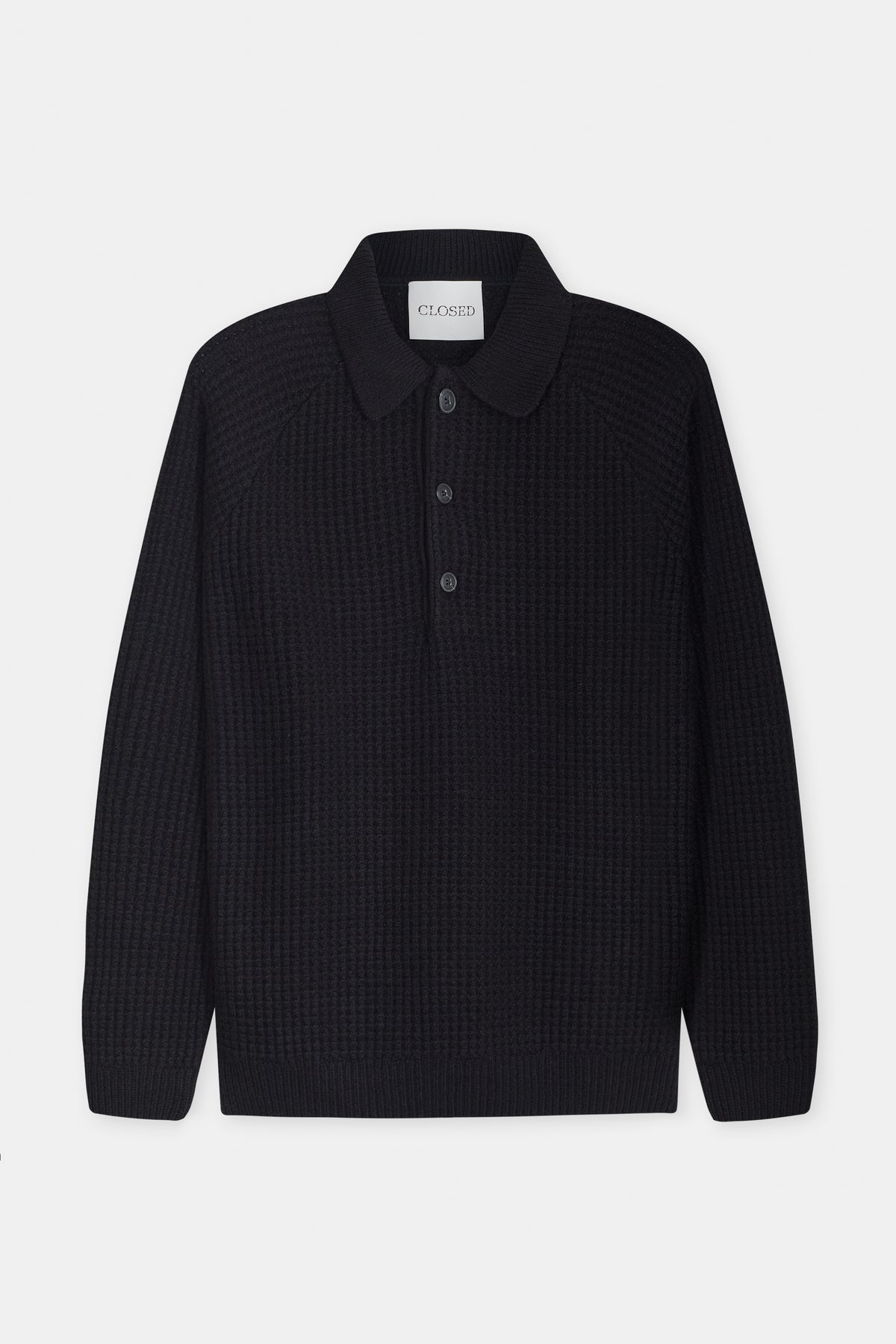 Knitted polo