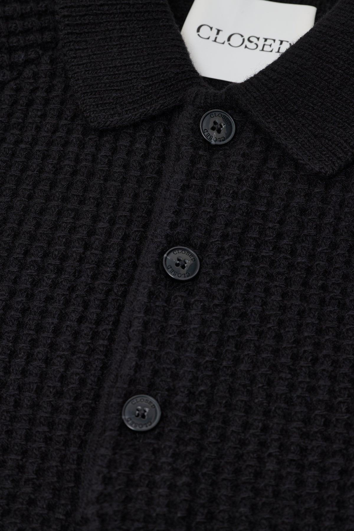 Knitted polo