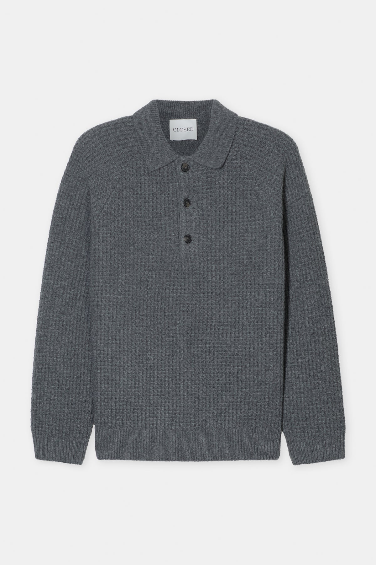 Knitted polo