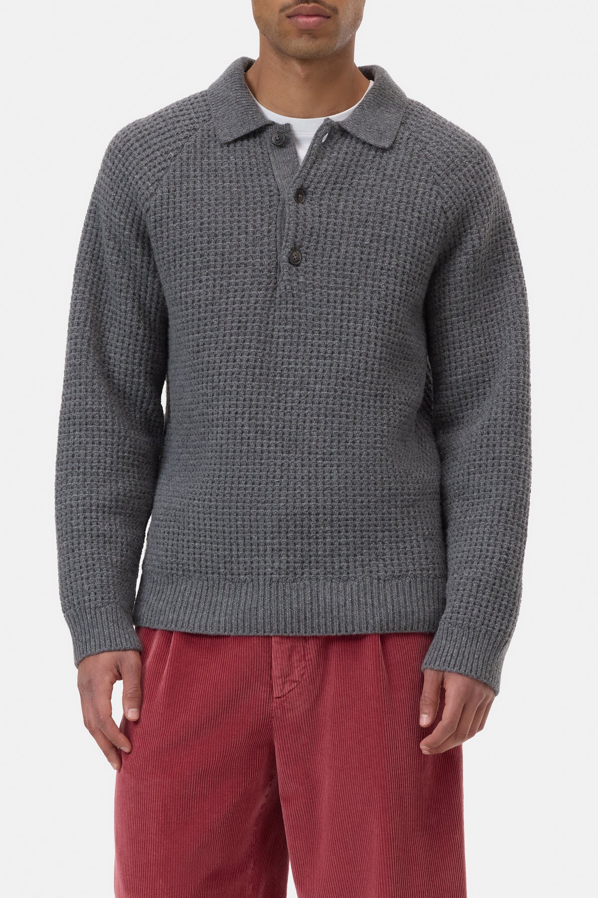 Knitted polo