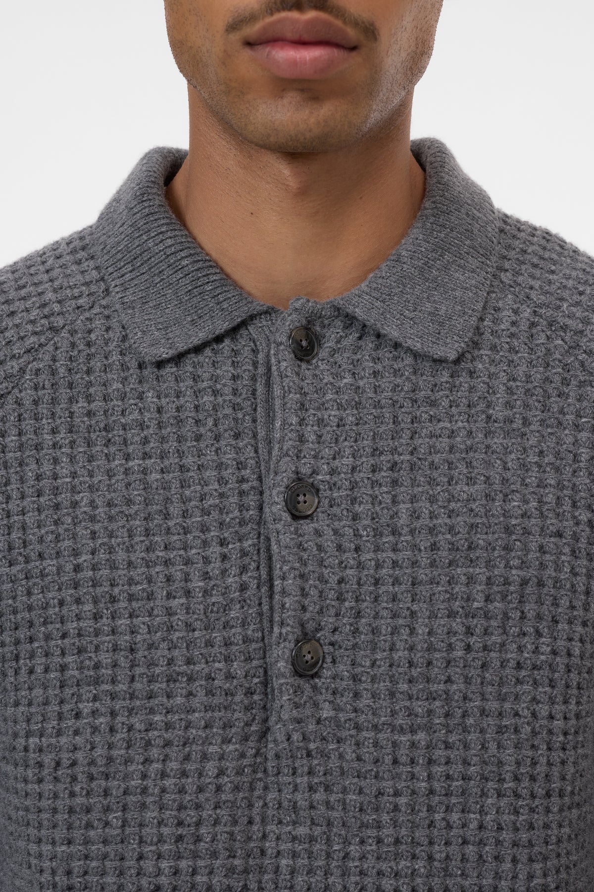 Knitted polo