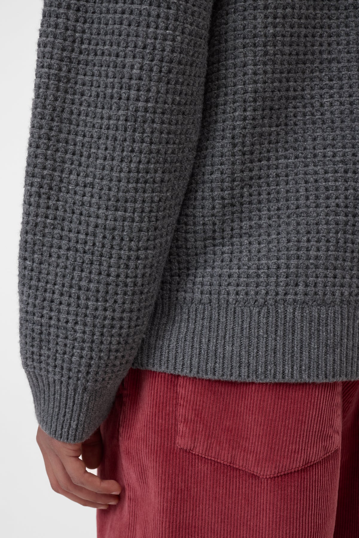 Knitted polo