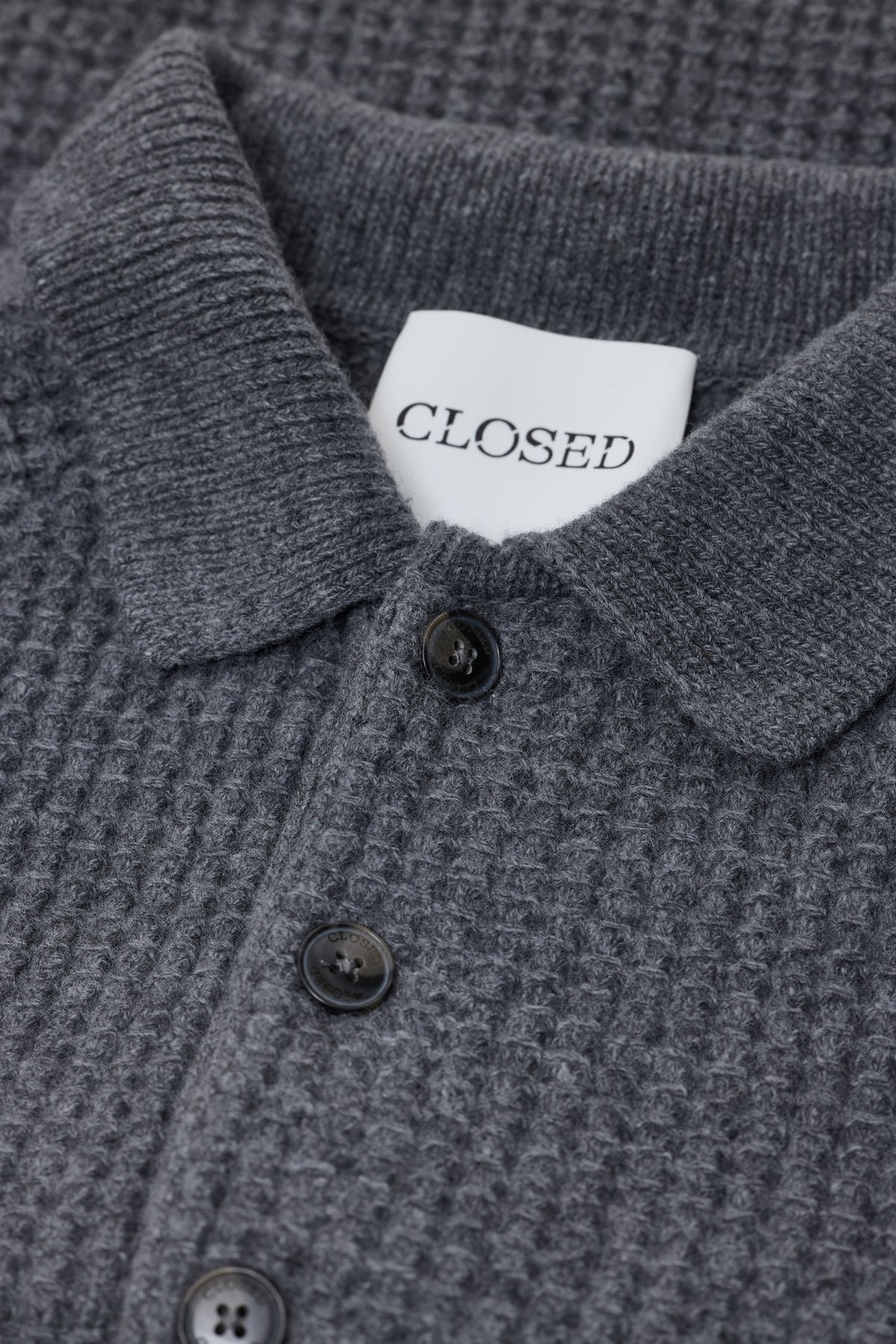 Knitted polo