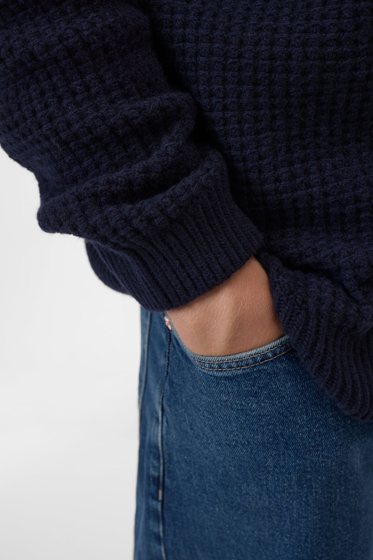 Knitted polo