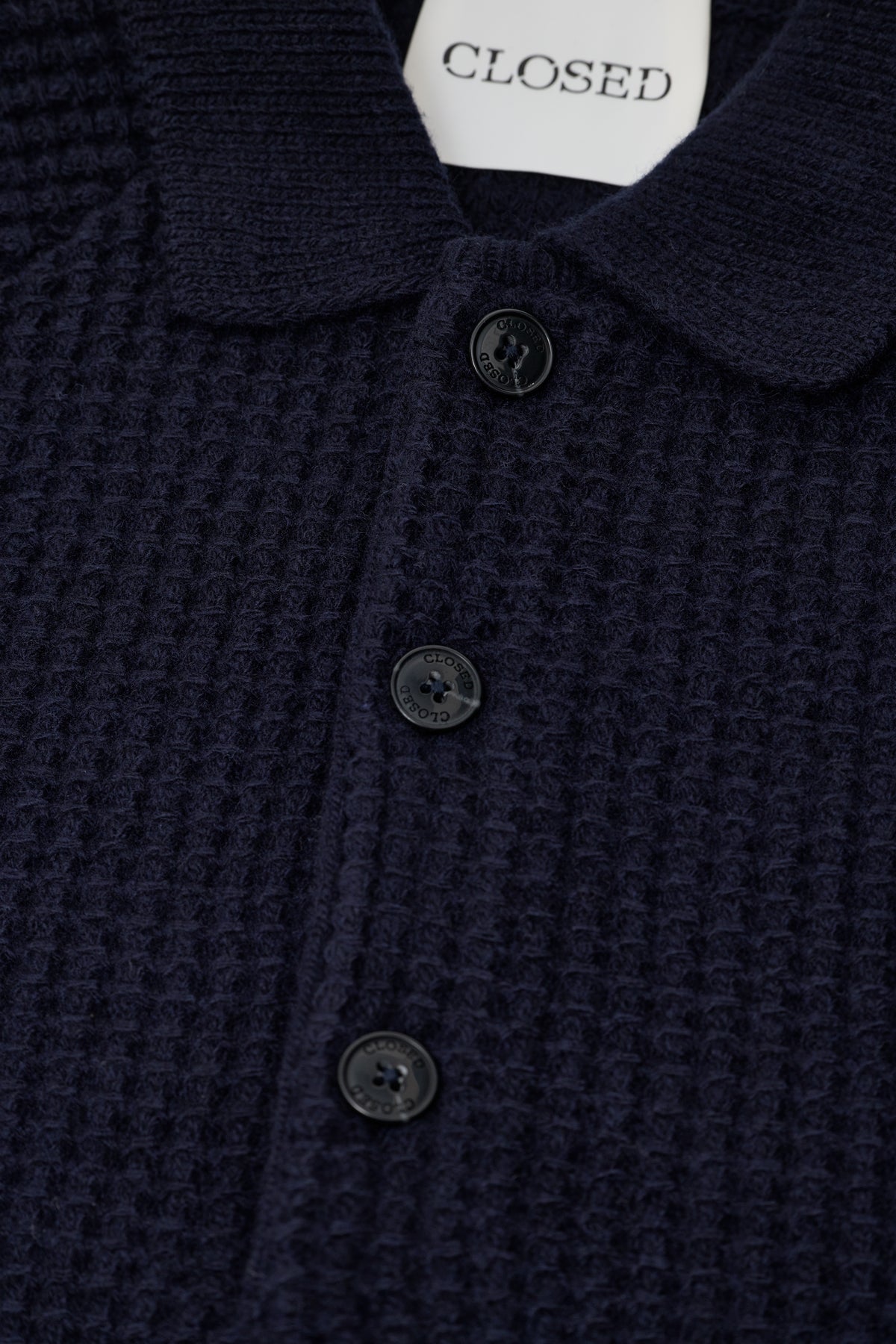 Knitted polo