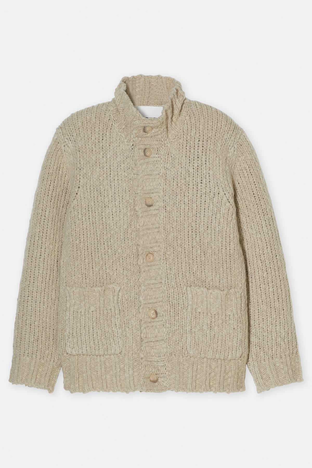 Turtleneck cardigan