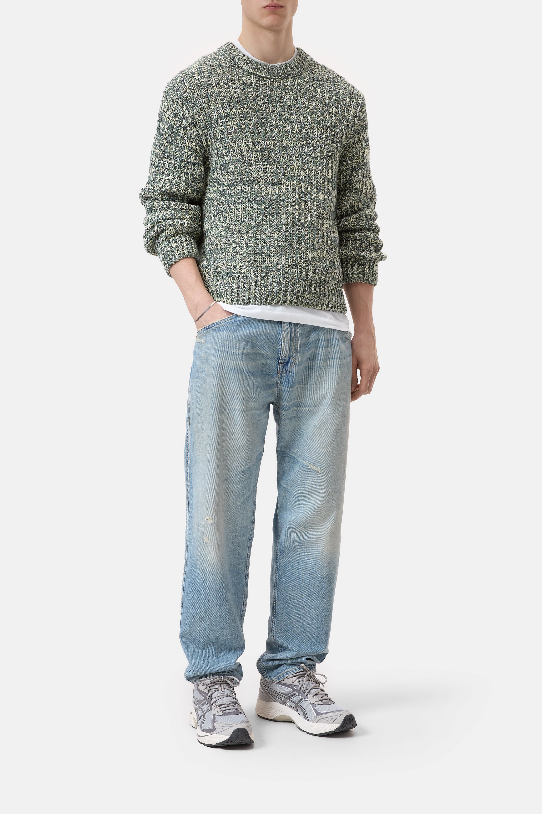 CREWNECK JUMPER-Strick & Pullover-Closed-ARCHIVIST