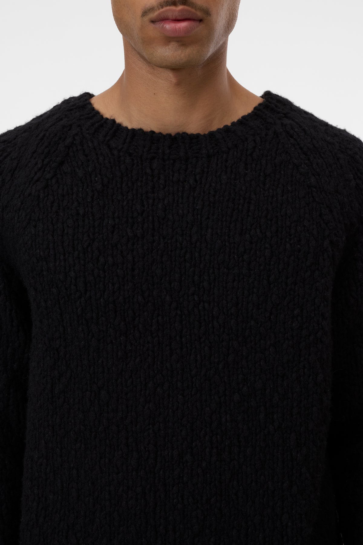 Crewneck raglan jumper